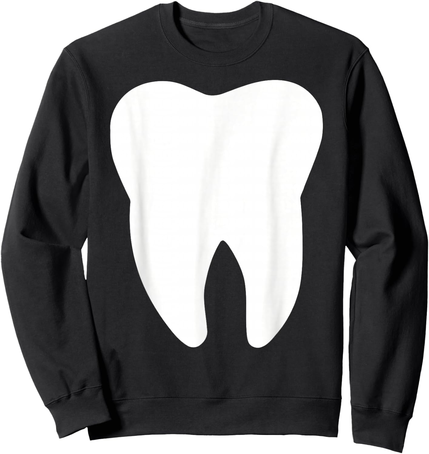 Tooth Logo Sweatshirt - Sweatshirt | Black