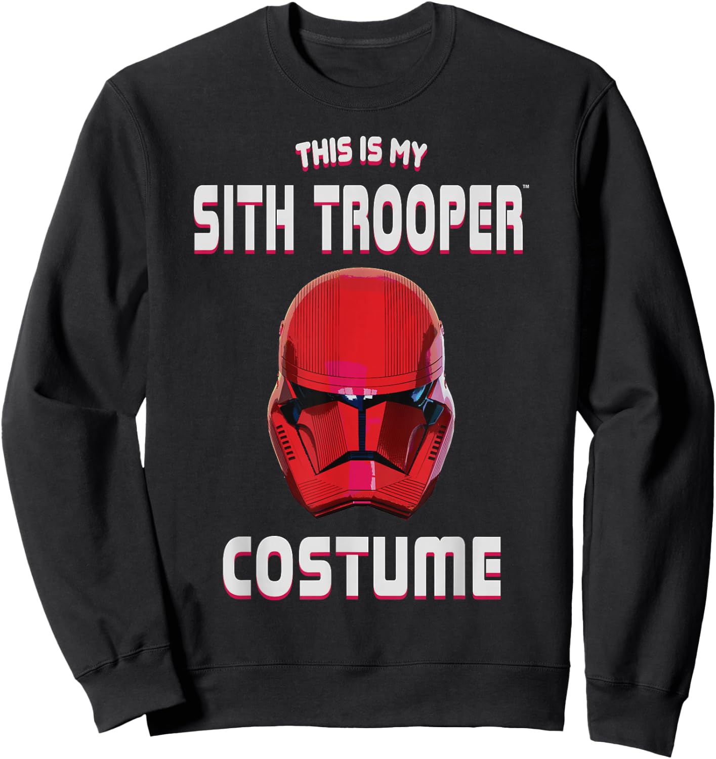 Star Wars This Is My Sith Trooper Costume Halloween Sweatshirt - Sweatshirt | Black