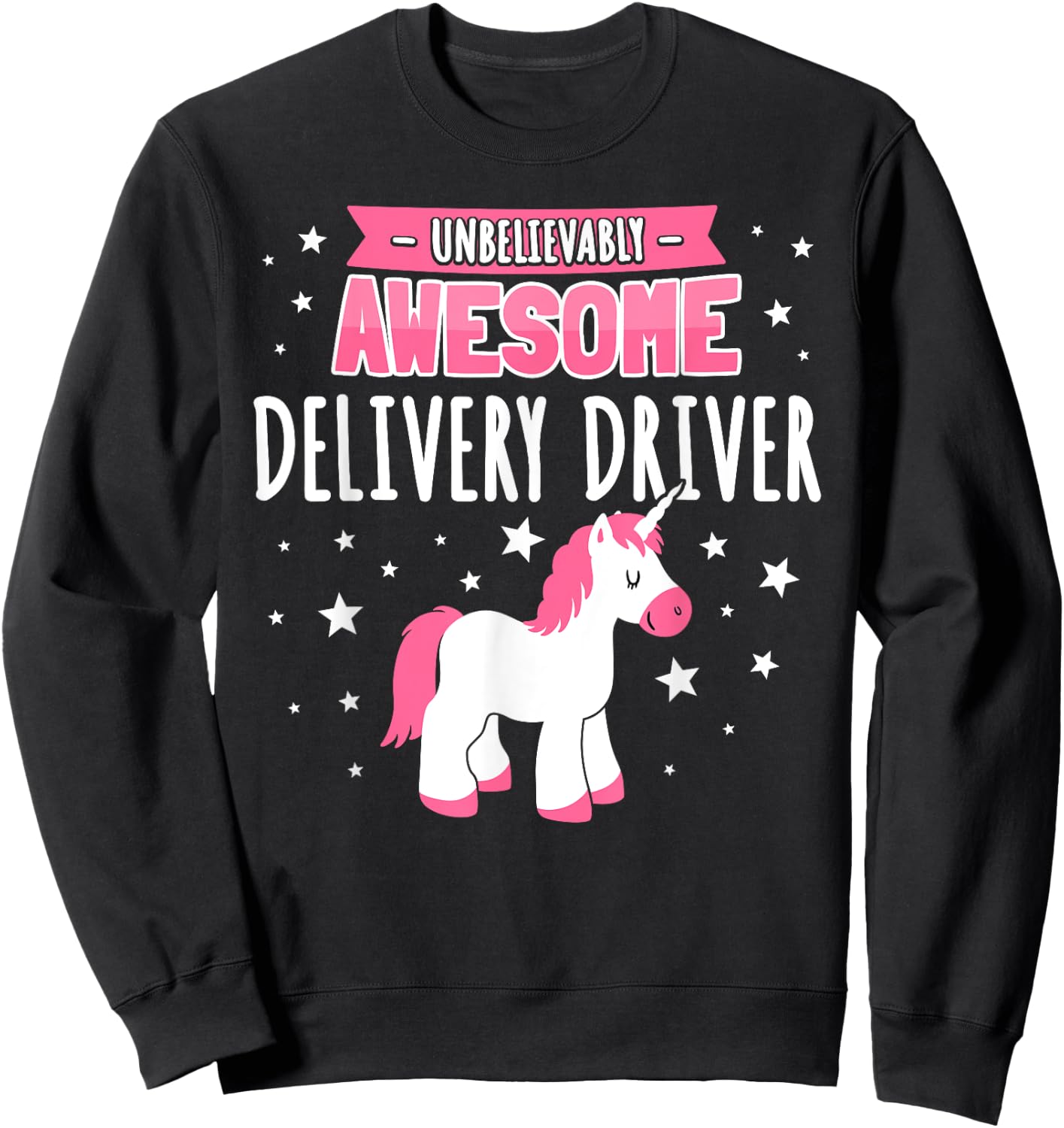 Delivery Driver Sweatshirt - Sweatshirt | Black