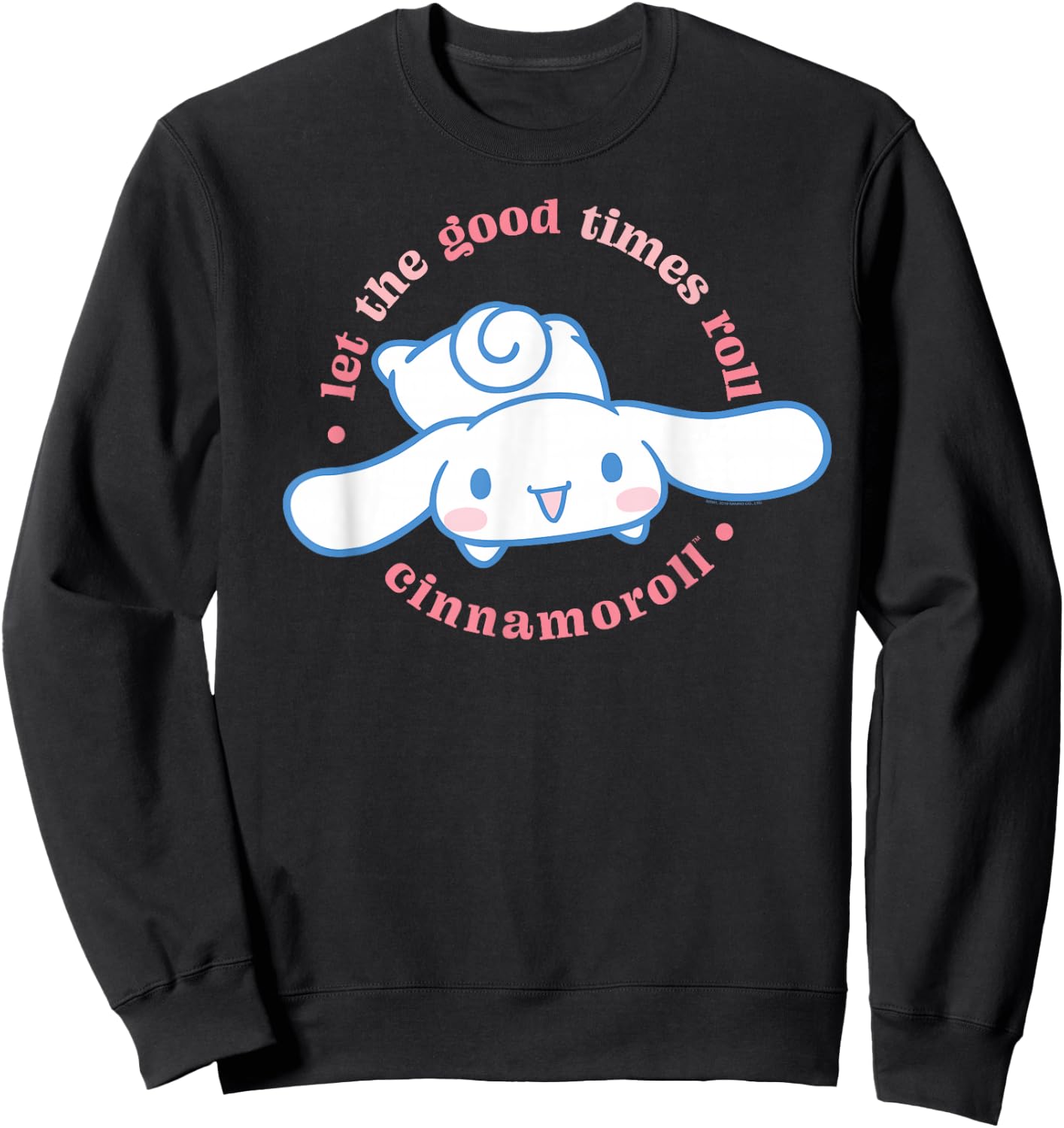 Cinnamoroll Let the Good Times Roll Sweatshirt - Sweatshirt | Black