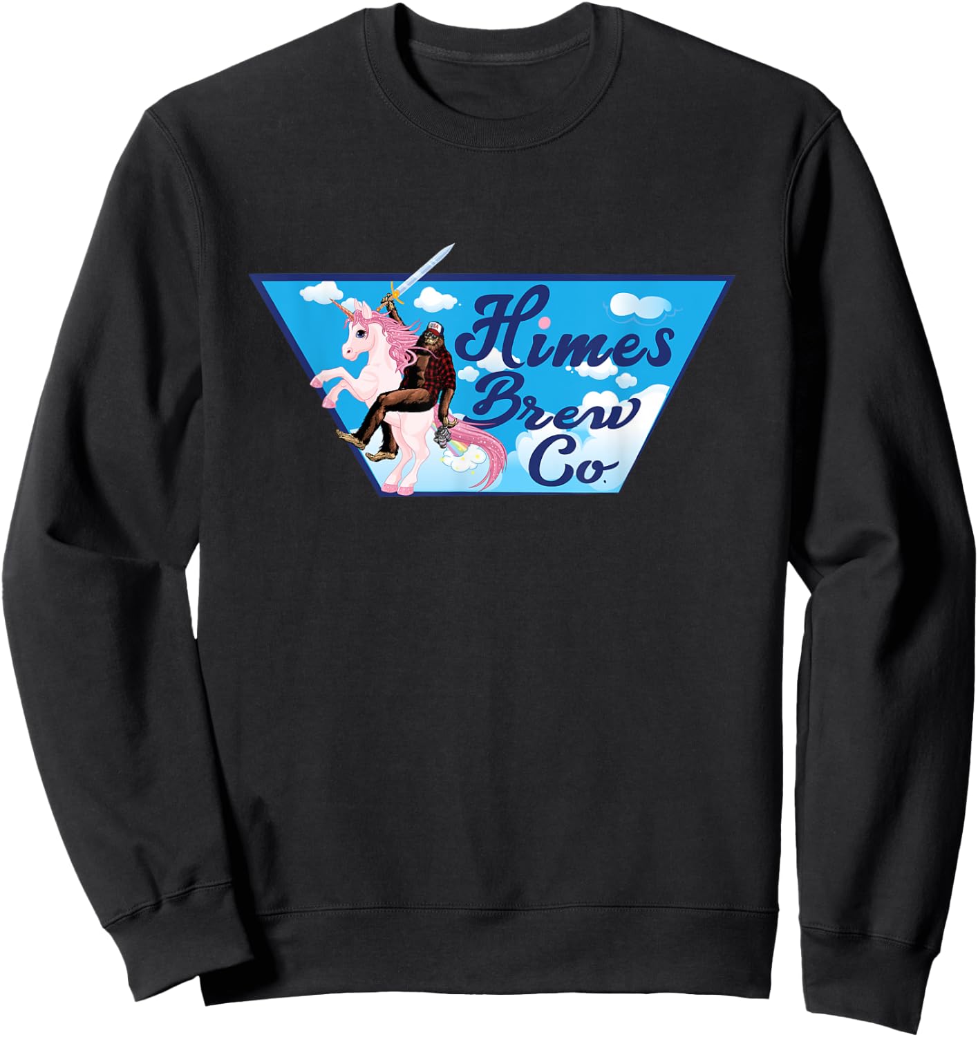 HBC Unicorn Sweatshirt - Sweatshirt | Black