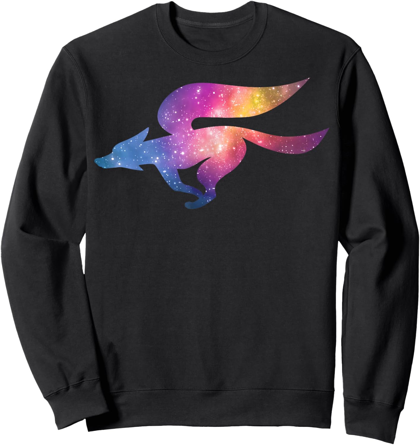 Nintendo Star Fox Space Light Logo Graphic Sweatshirt - Sweatshirt | Black
