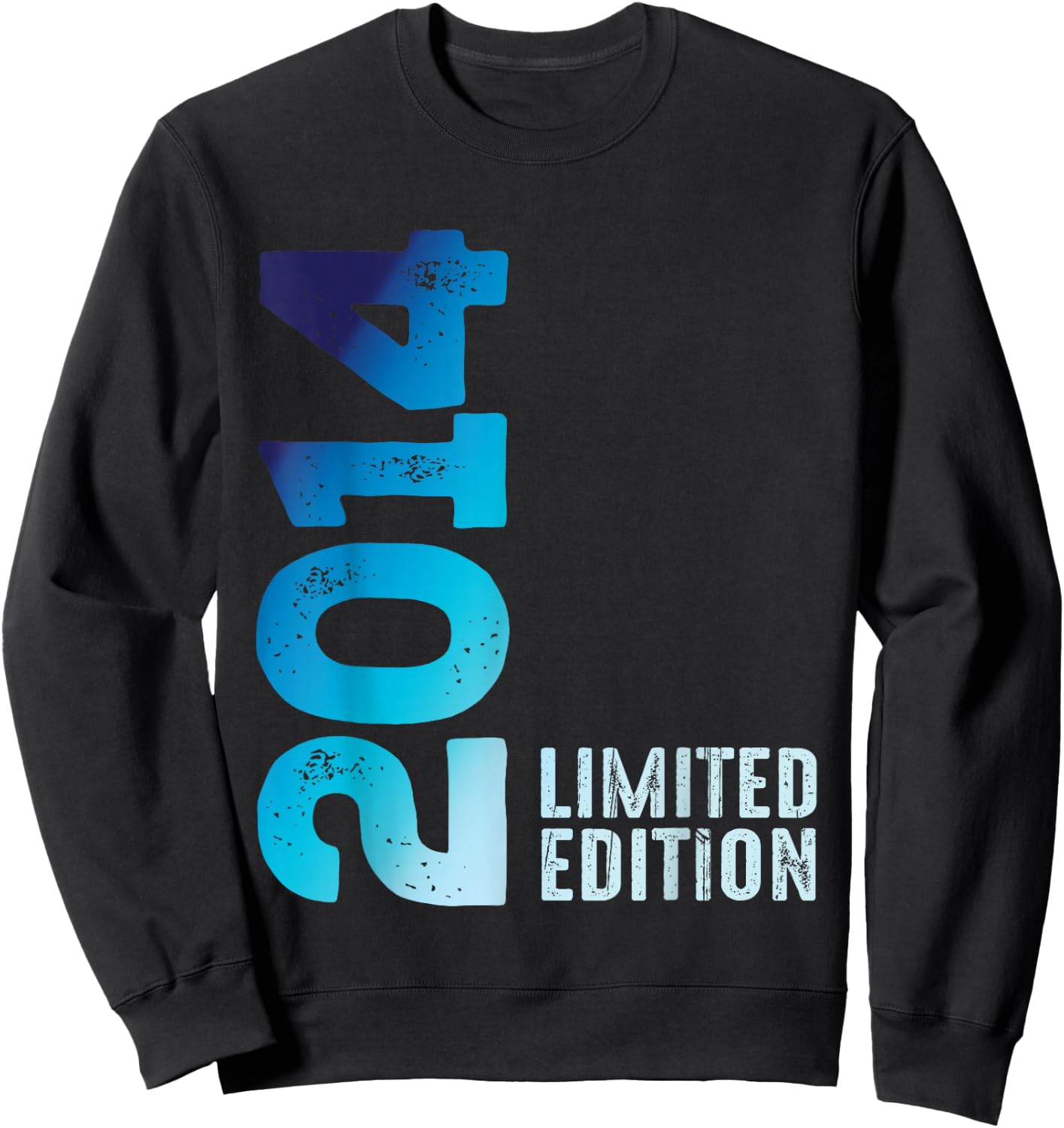Awesome Year 2014 Vintage Since 2014 Limited Edition 2014 Sweatshirt - Sweatshirt | Black