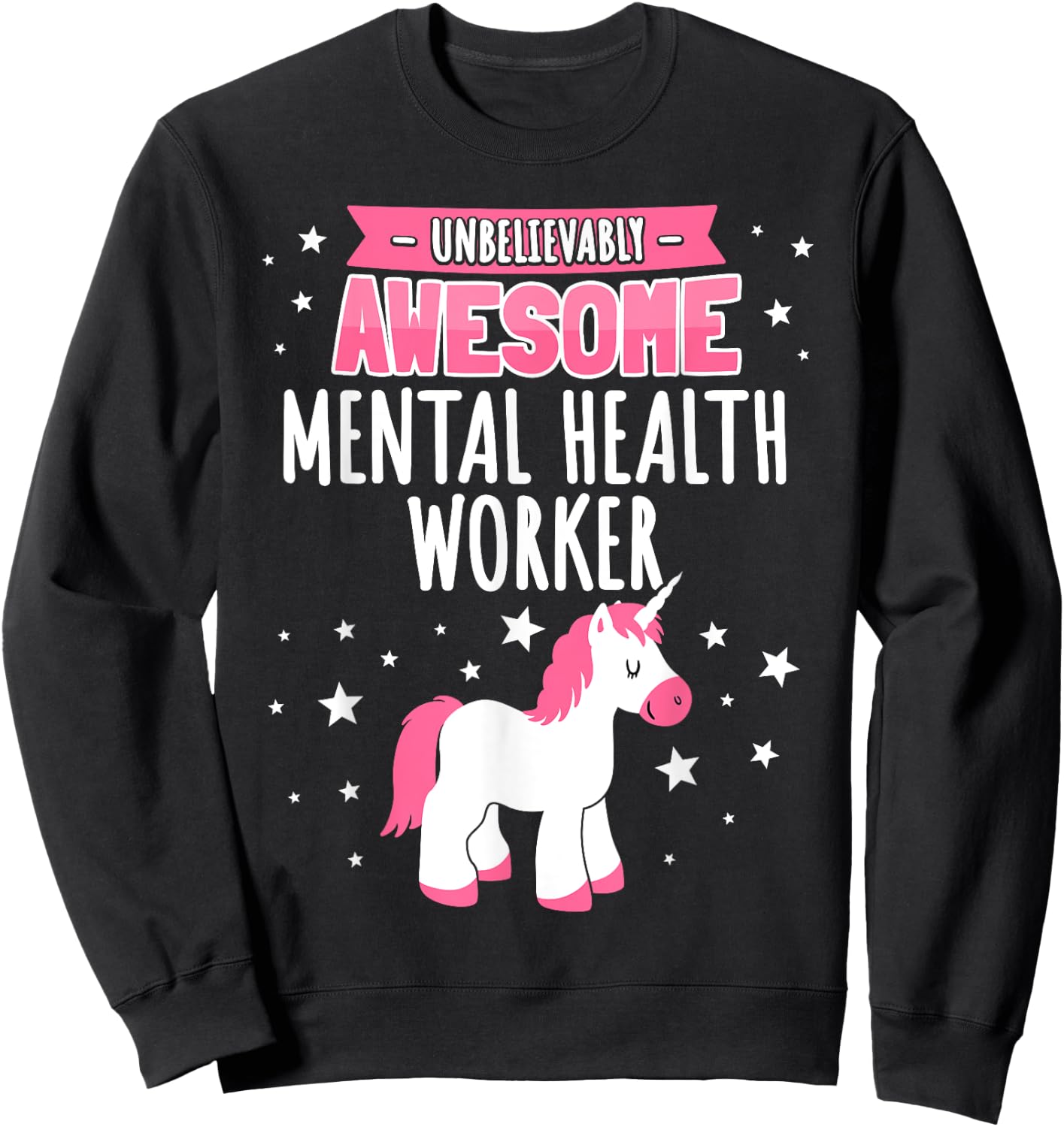 Mental Health Worker Sweatshirt - Sweatshirt | Black