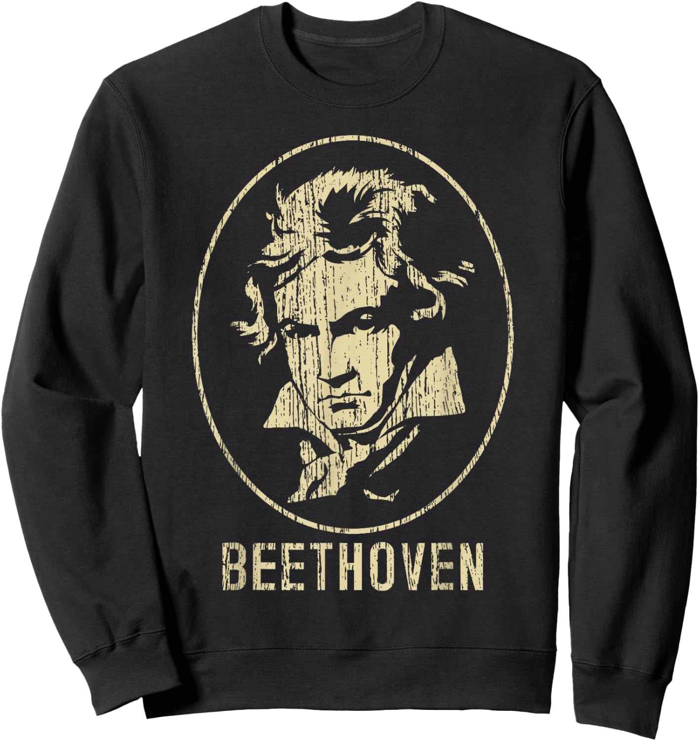 Beethoven Ludwig Van Classical Composer Gift Sweatshirt - Sweatshirt | Black