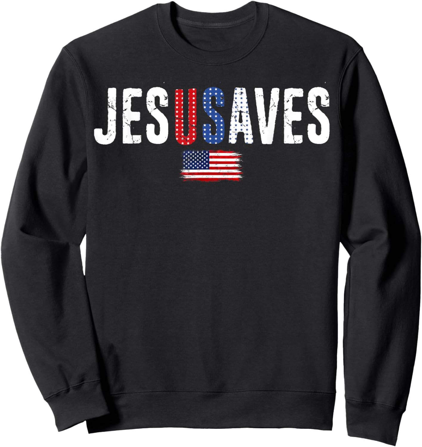 Christian 4th July Sweatshirt - Sweatshirt | Black