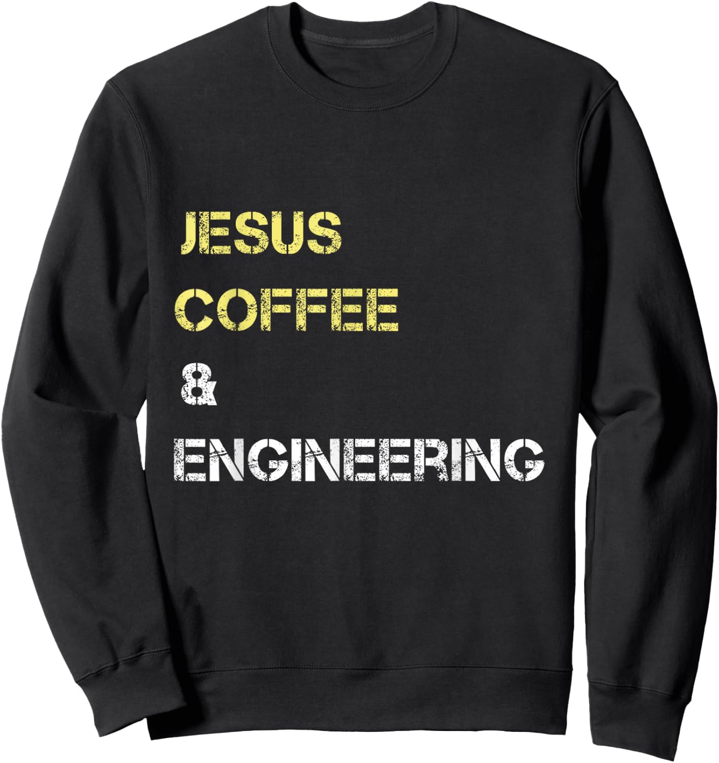 Engineer And Engineering Sweatshirt - Sweatshirt | Black