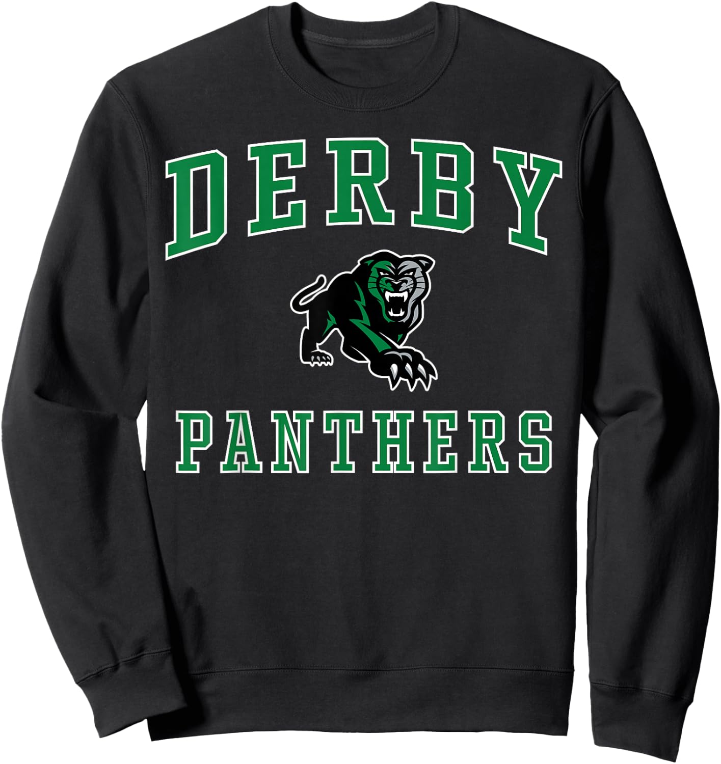 Derby High School Panthers Sweatshirt - Sweatshirt | Black