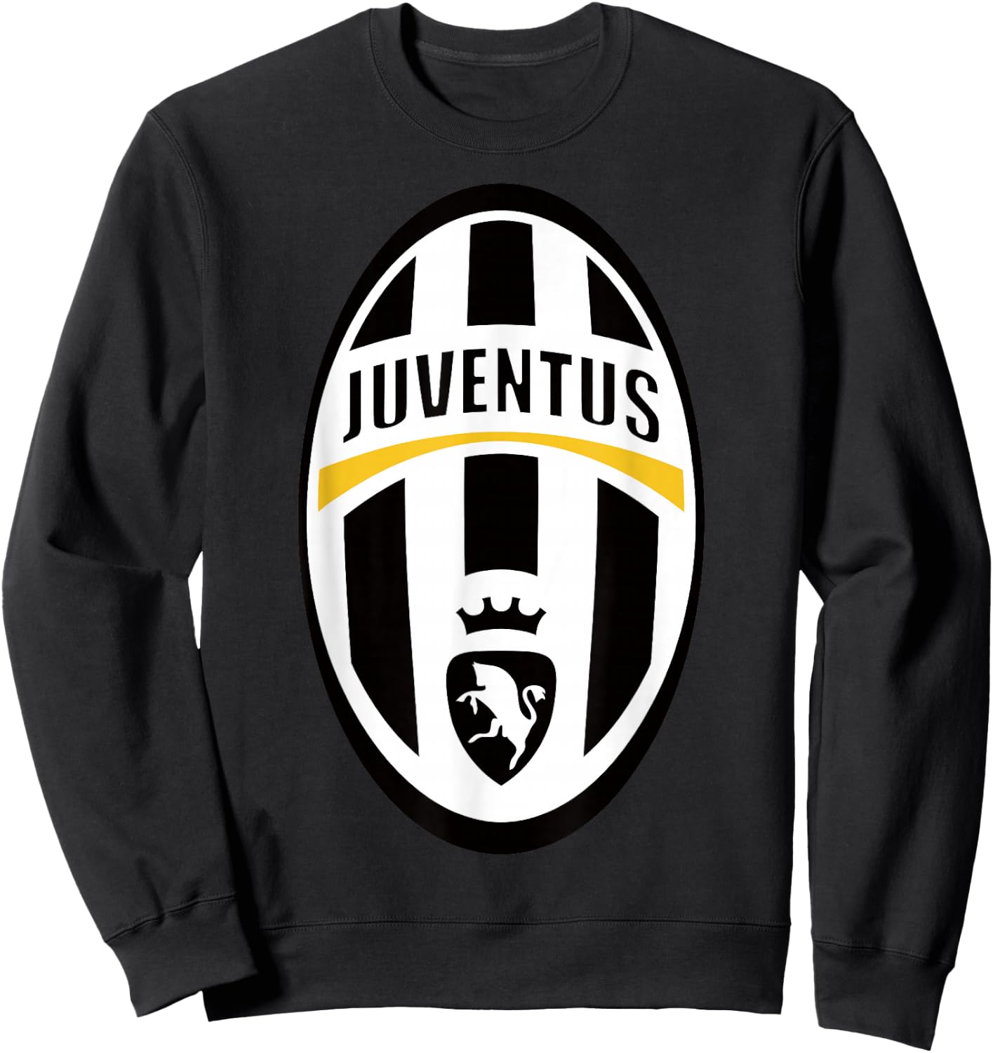 Trendy Juventus Sports Club Logo Sweatshirt - Sweatshirt | Black