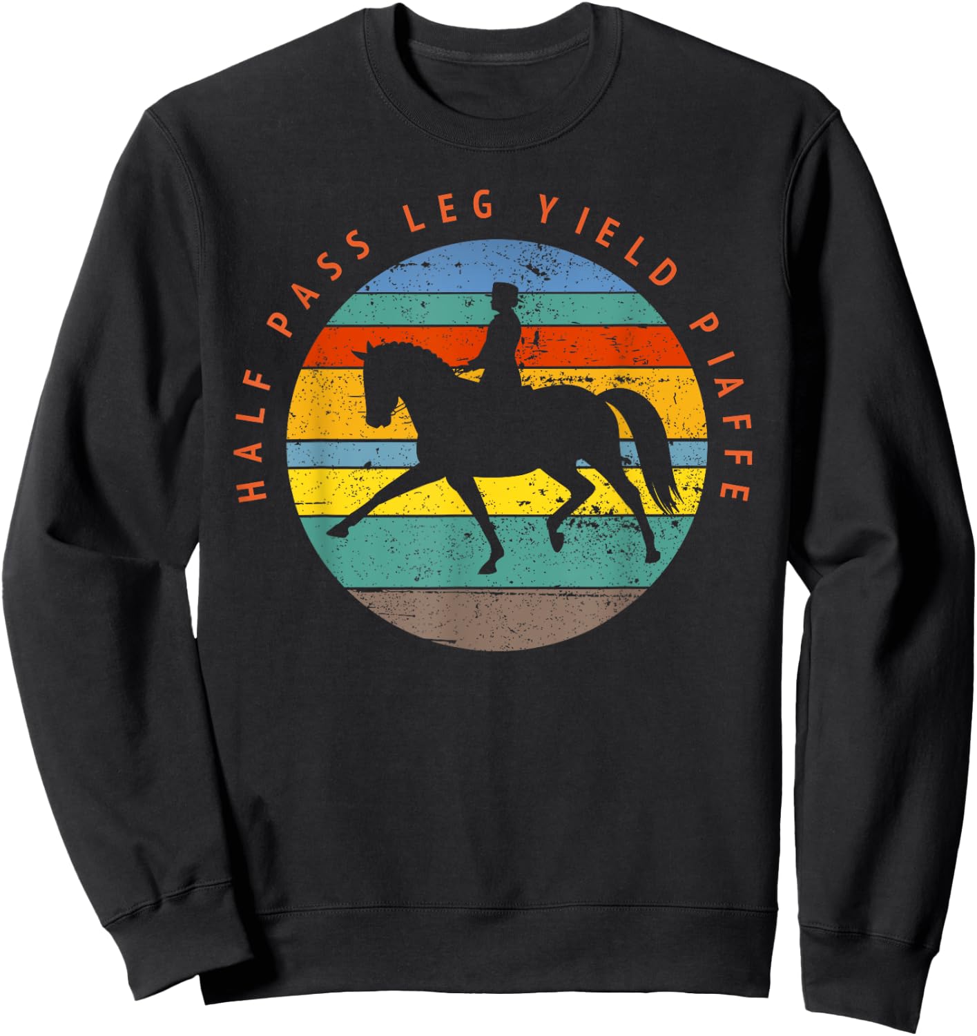 Dressage Rider Gift Dressage Sweatshirt - Sweatshirt | Black