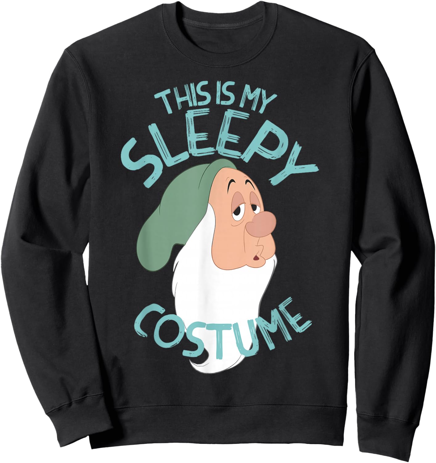 Disney Snow White This is My Sleepy Costume Halloween Sweatshirt - Sweatshirt | Black