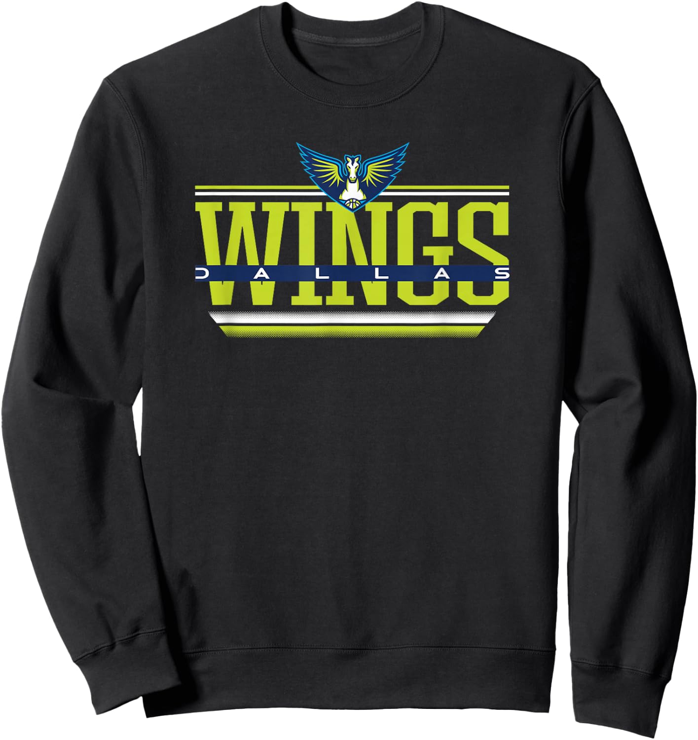 WNBA Dallas Wings Over The Top Sweatshirt - Sweatshirt | Black