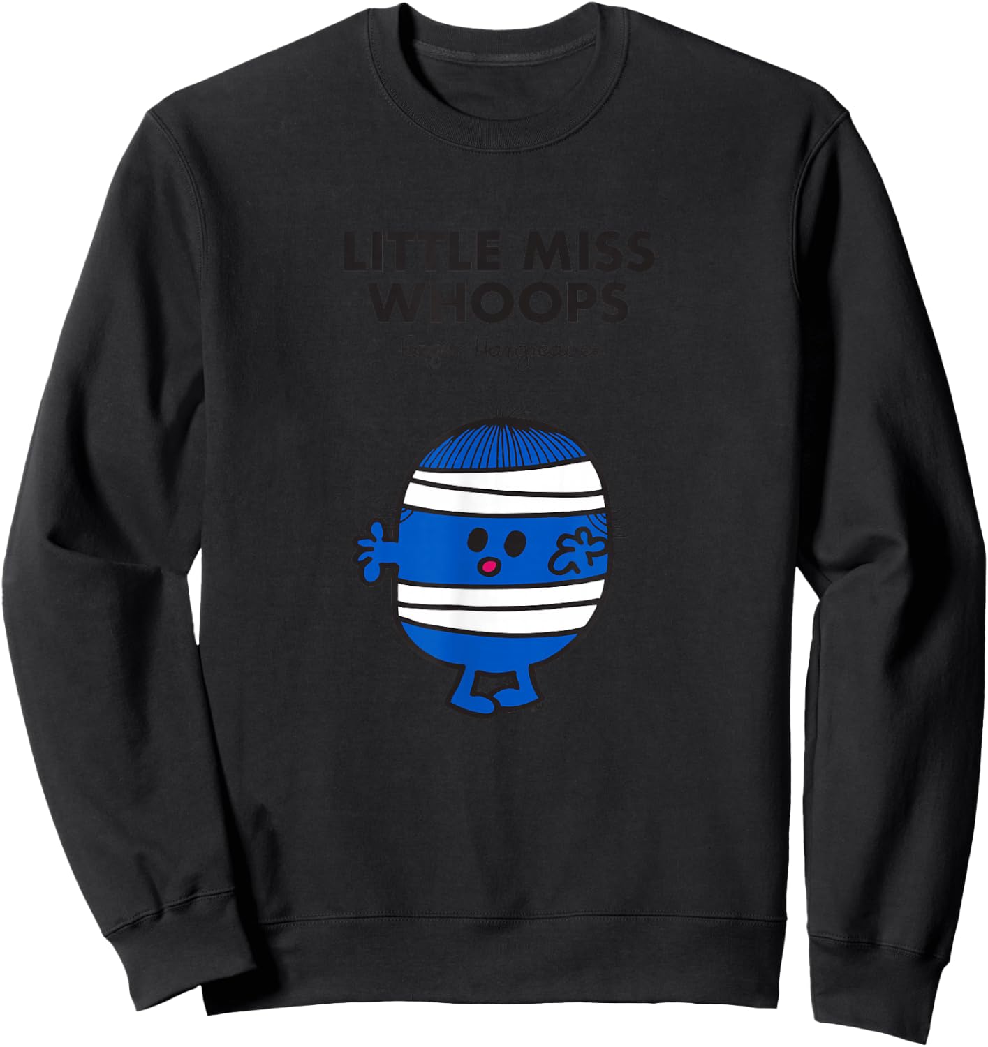 Mr. Men Little Miss Whoops Sweatshirt - Sweatshirt | Black