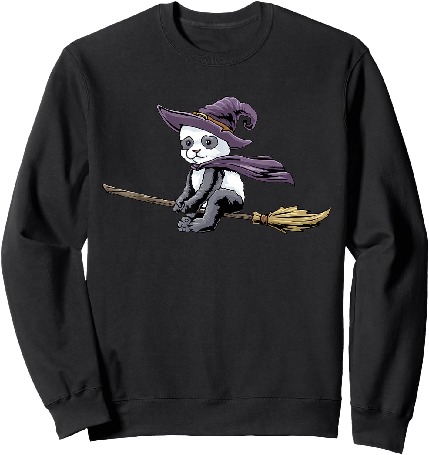 Panda Halloween Sweatshirt - Sweatshirt | Black