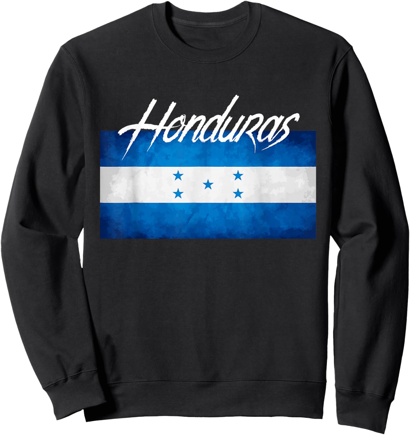 Honduras Flag T shirt Sweatshirt - Sweatshirt | Black