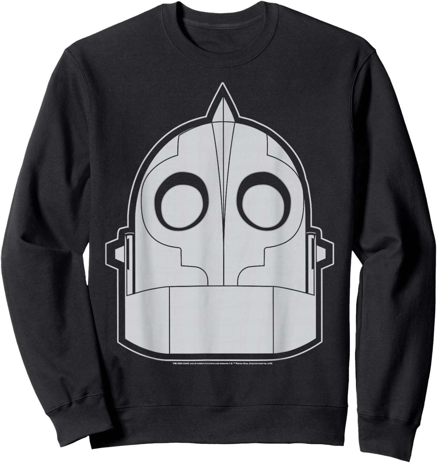 Iron Giant Head T Shirt Sweatshirt - Sweatshirt | Black