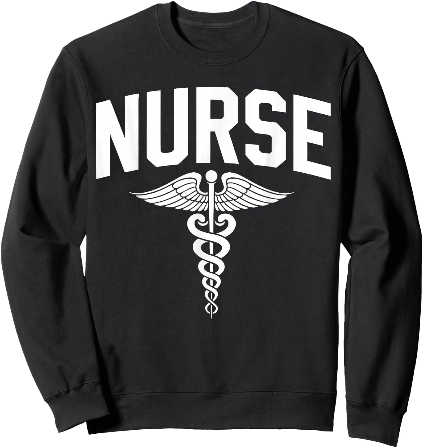 RN Nurse Registered Nurse Sweatshirt - Sweatshirt | Black