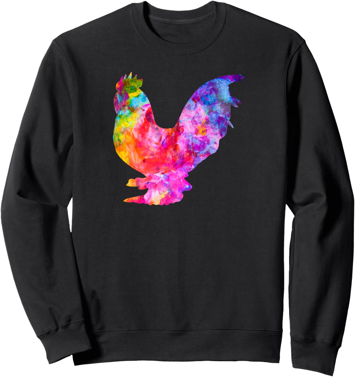 Unusual Chickens Belgian Bearded d Uccle Bantam Chicken Sweatshirt - Sweatshirt | Black