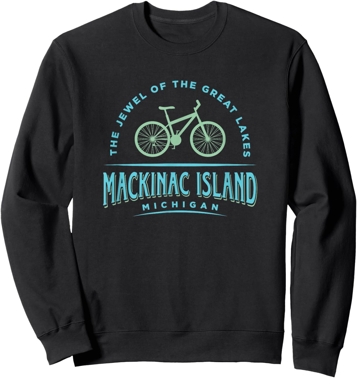 Mackinac Island Souvenir Sweatshirt - Sweatshirt | Black
