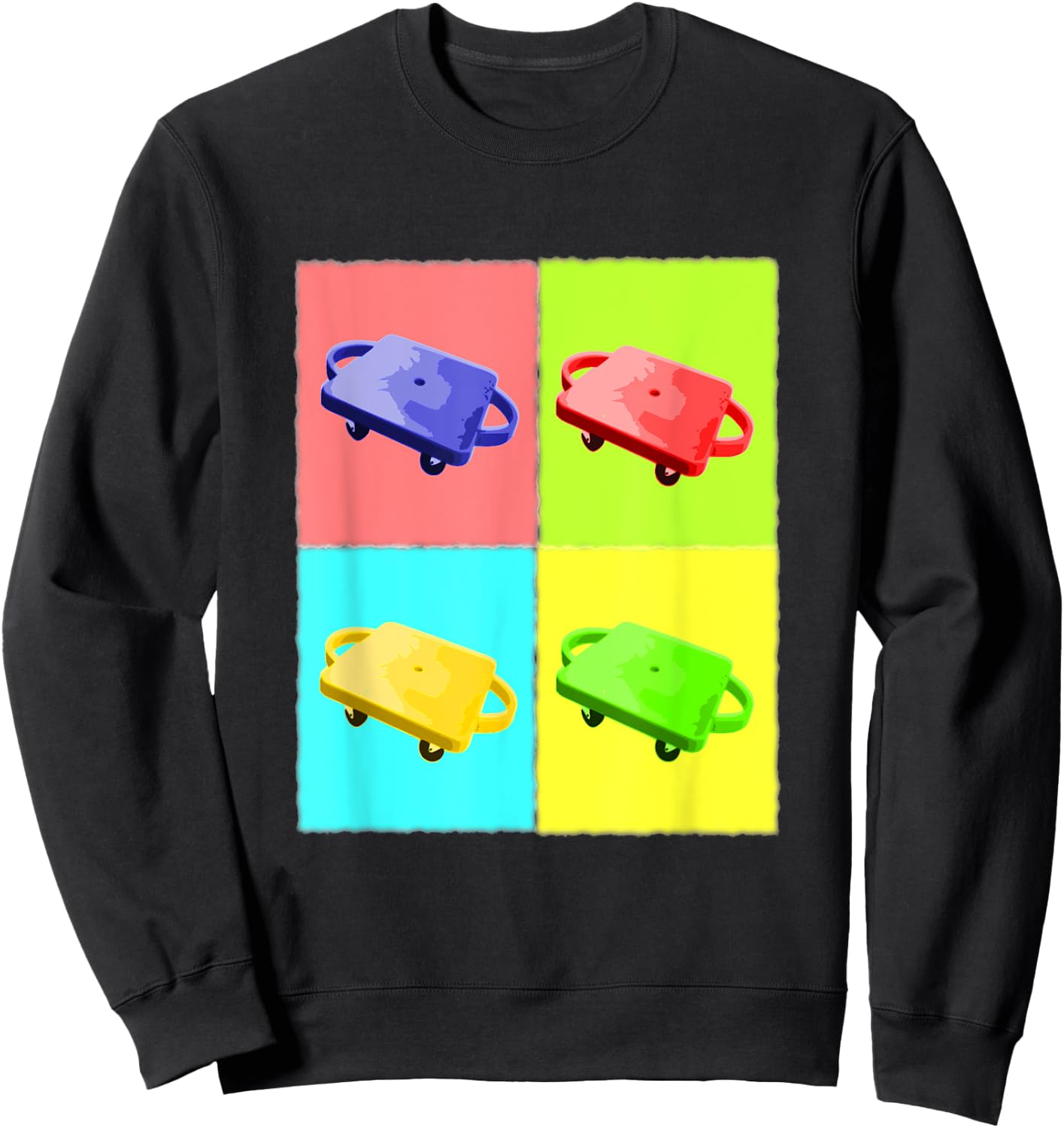 Scooter Physical Education P.E. Gym Teacher Sweatshirt - Sweatshirt | Black
