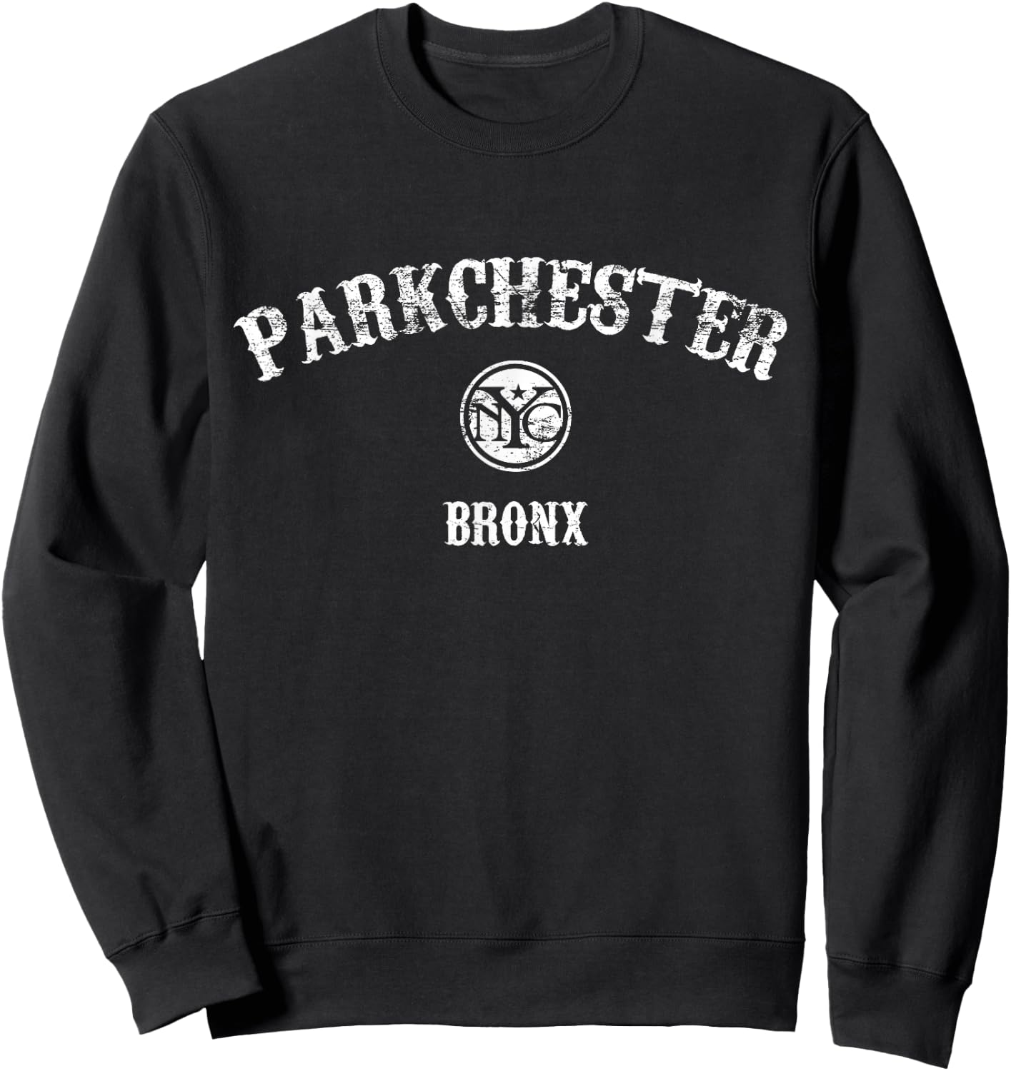 Parkchester Bronx - Vintage NYC Sweatshirt - Sweatshirt | Black