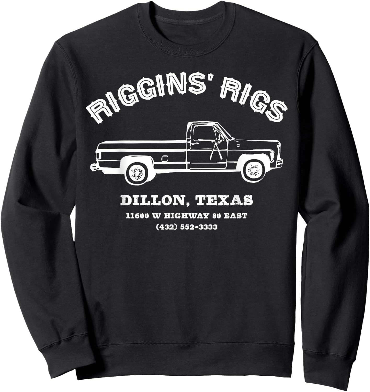 Riggins Rigs Football Player Fan Sweatshirt - Sweatshirt | Black
