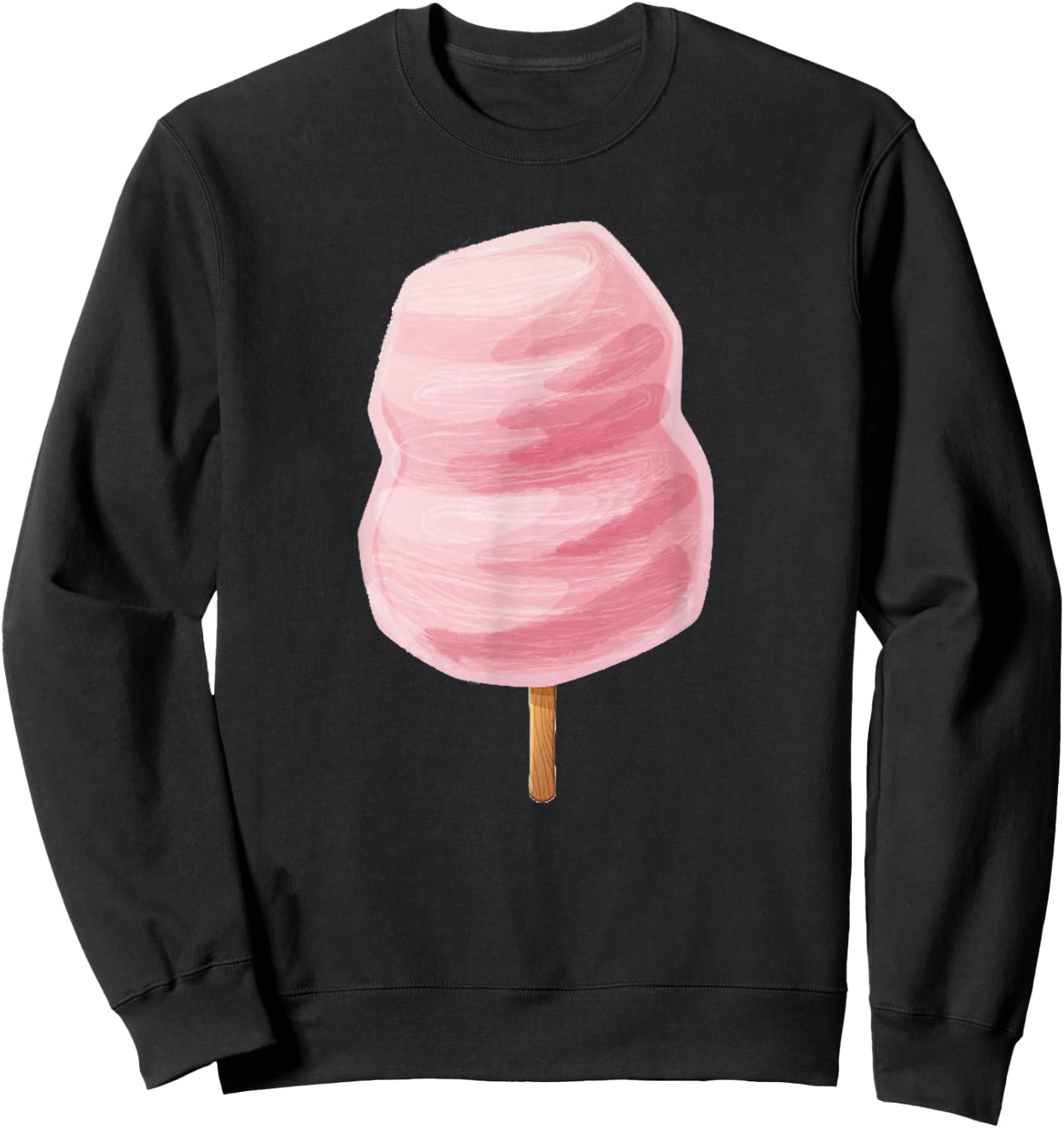 Cotton Candy Candy Floss Fairy Foodie Cooking Cook Sweatshirt - Sweatshirt | Black
