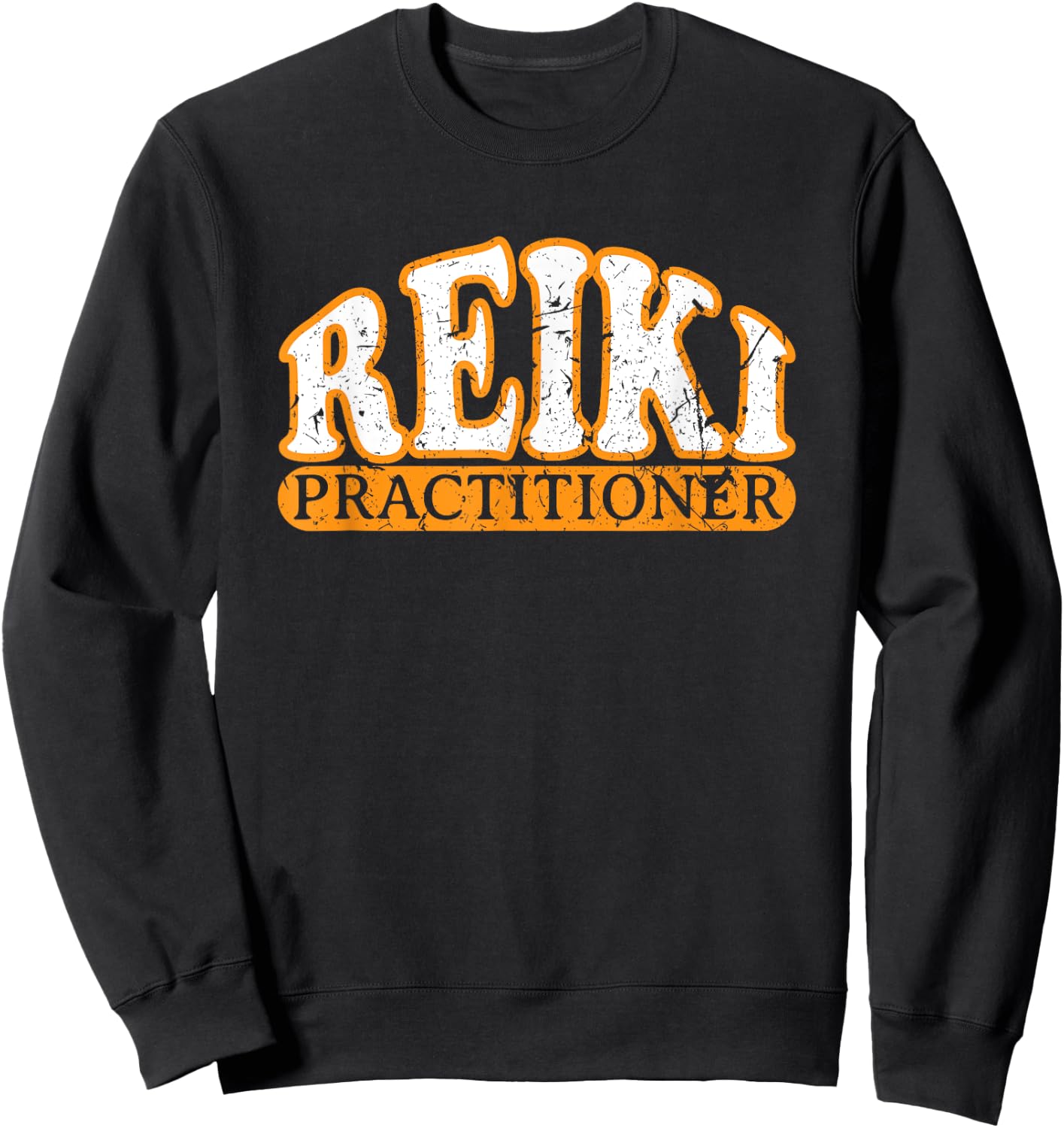 Reiki Practitioner Master Healer Holistic Energy Healing Sweatshirt - Sweatshirt | Black