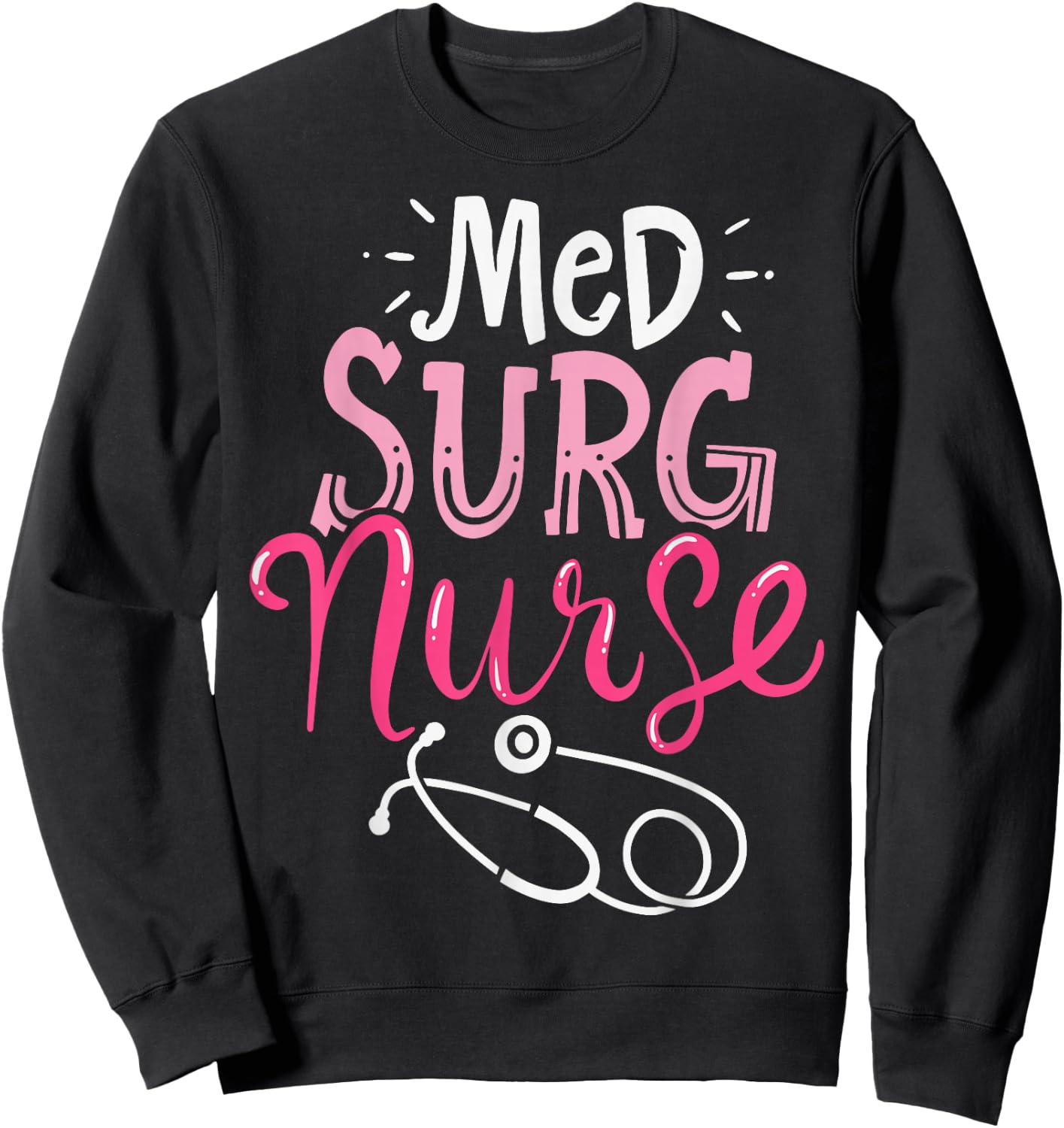 Medical Nurse Sweatshirt - Sweatshirt | Black