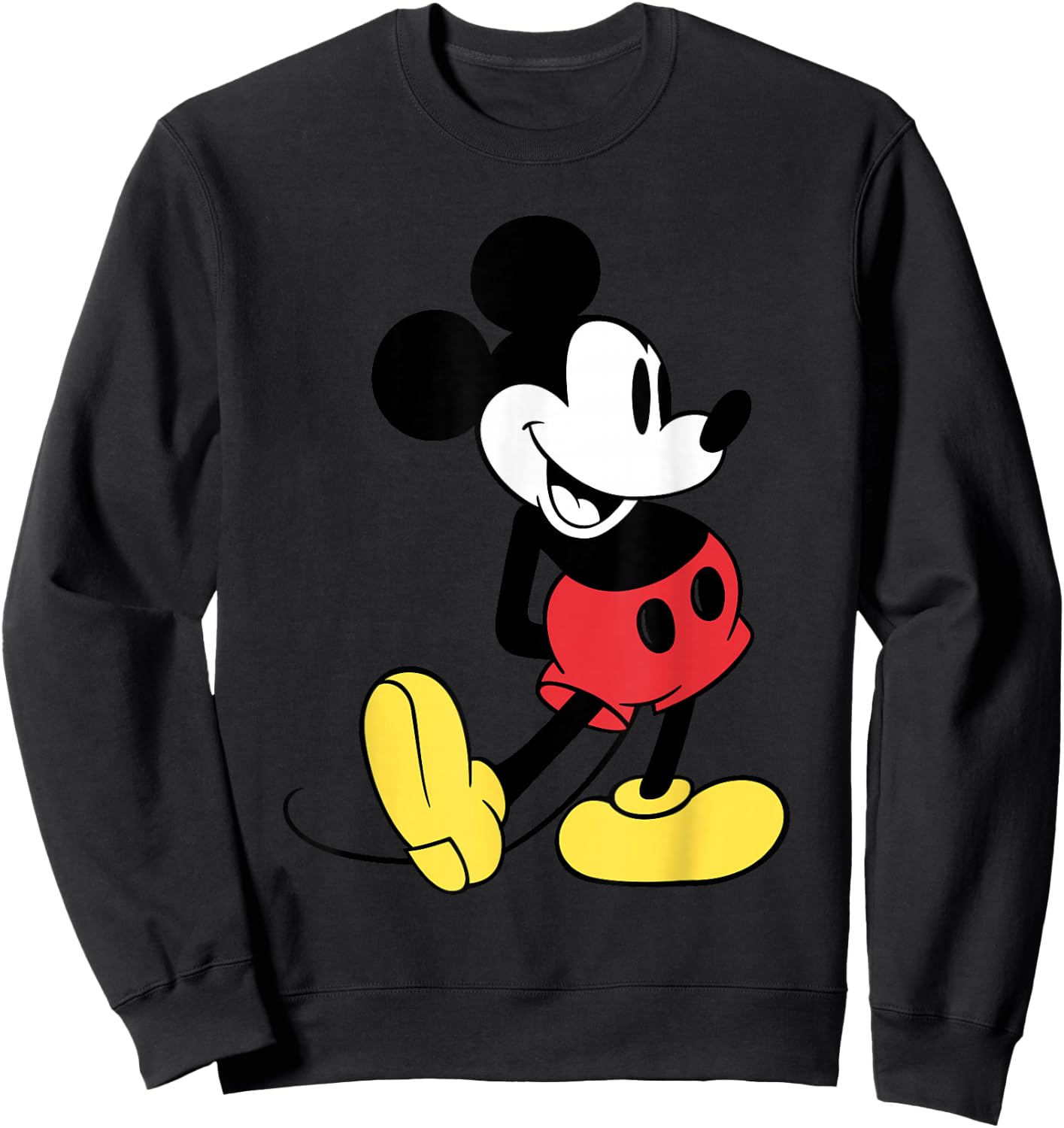 Disney - Mickey Mouse Classic Sweatshirt - Sweatshirt | Black