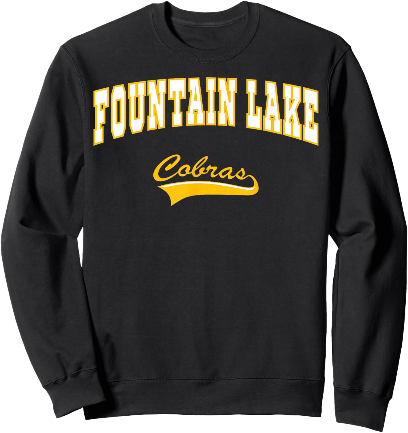 Fountain Lake High School Cobras C2 Sweatshirt - Sweatshirt | Black