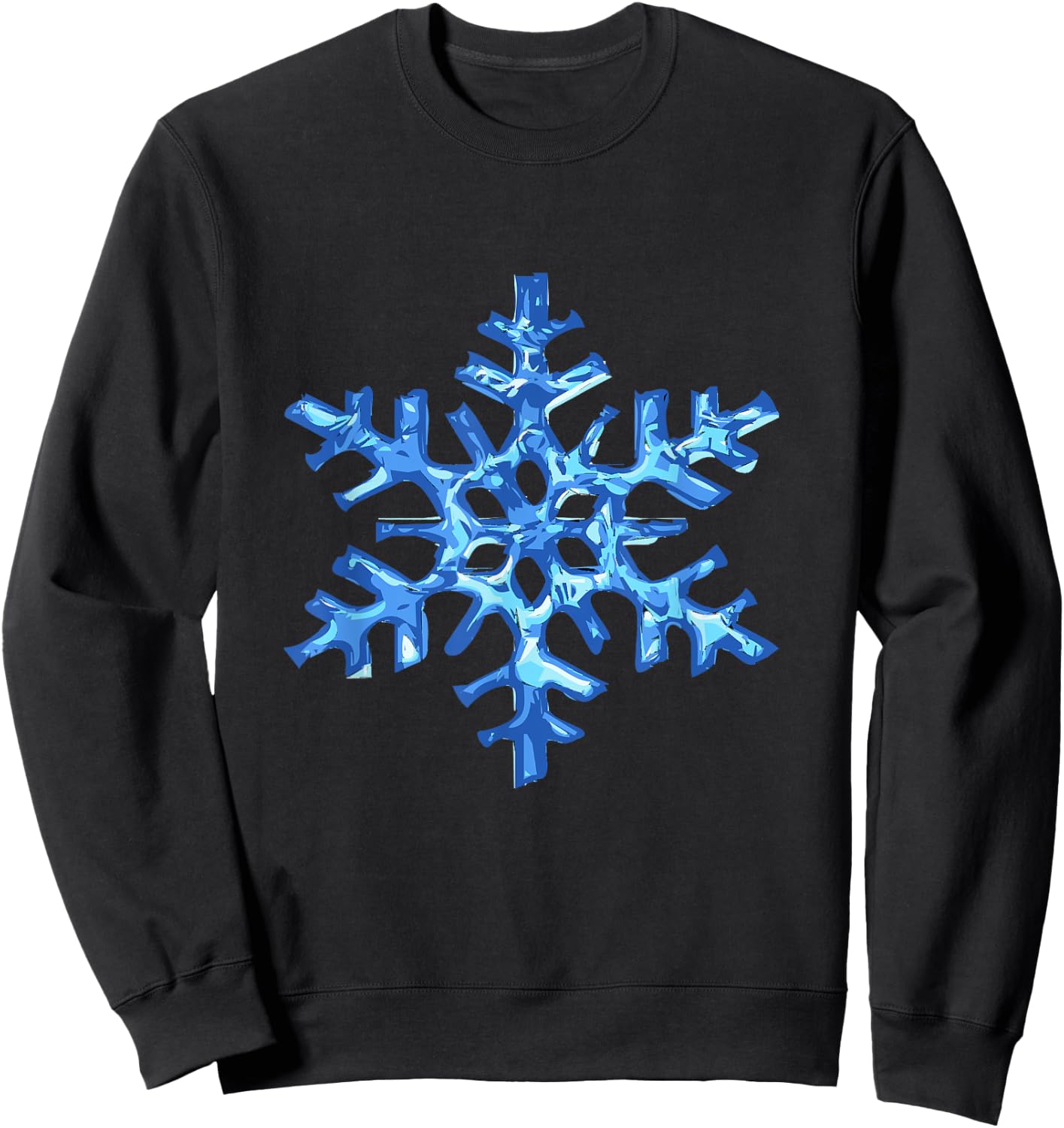 Snowflake Sweatshirt - Sweatshirt | Black