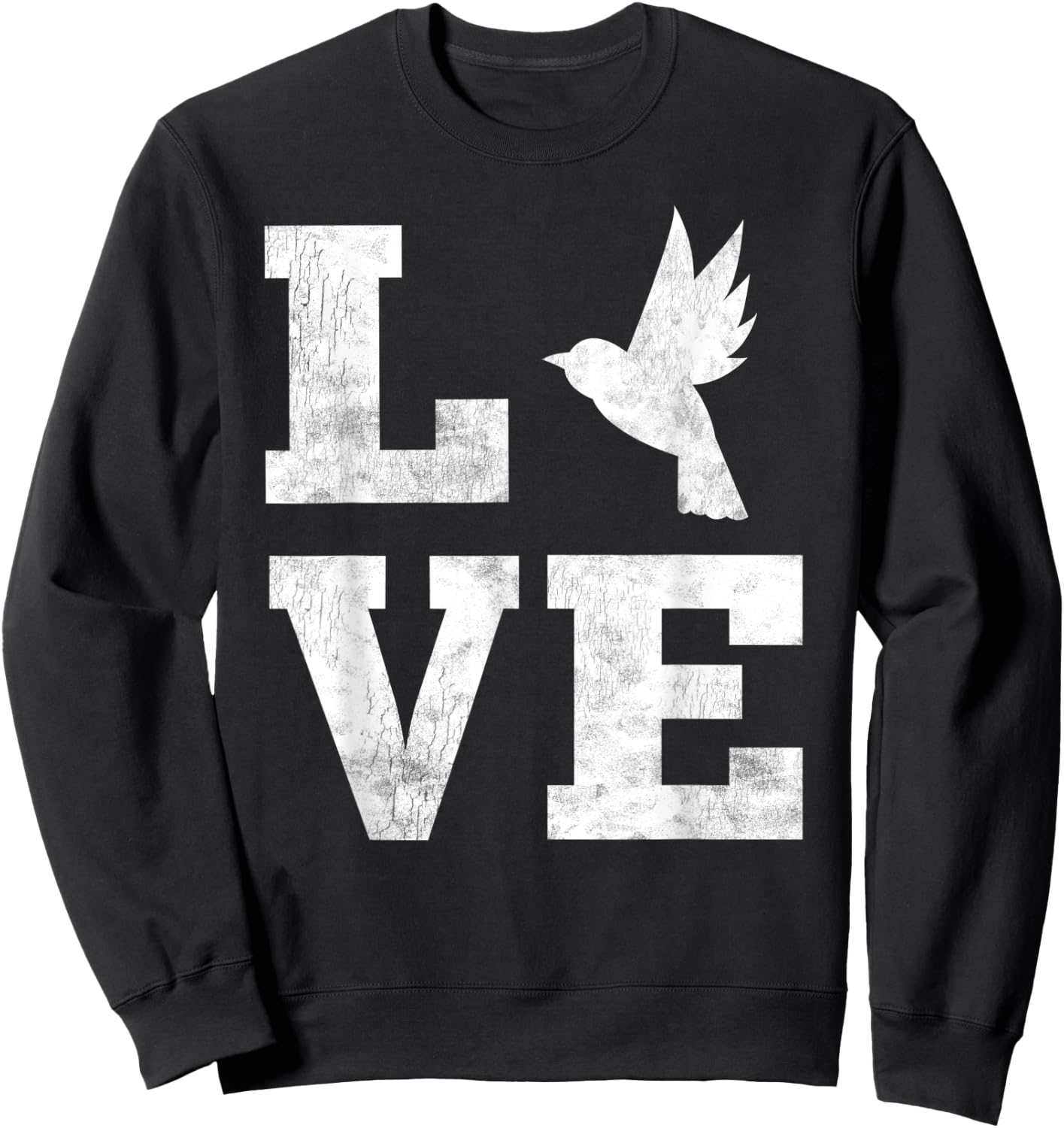 Love Birds Shirt Bird Lover Owner Birder Gifts Ornithology Sweatshirt - Sweatshirt | Black