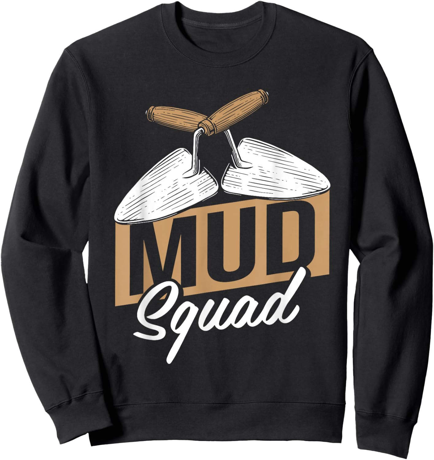 Plasterer Squad Masonry - Plaster Finishing Plasterer Sweatshirt - Sweatshirt | Black