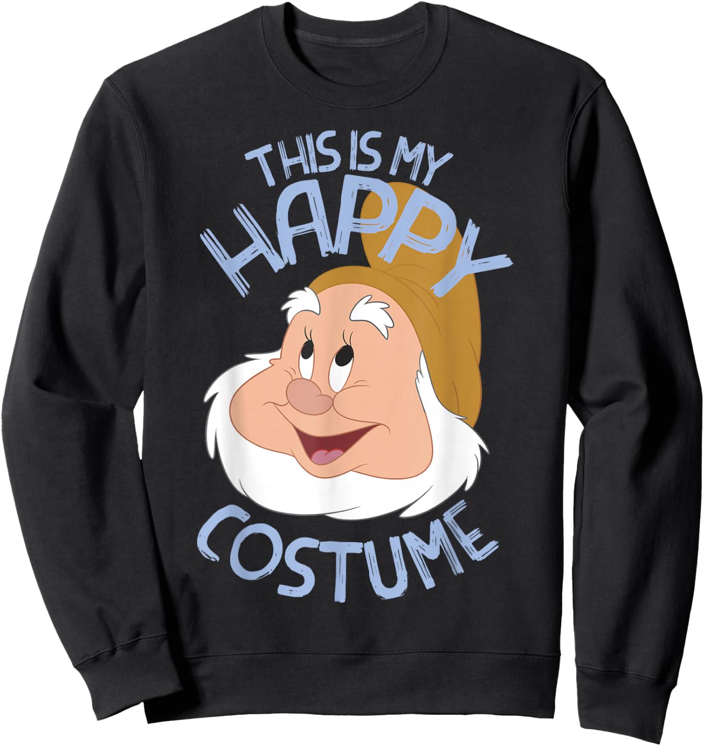 Disney Snow White This is My Happy Costume Halloween Sweatshirt - Sweatshirt | Black