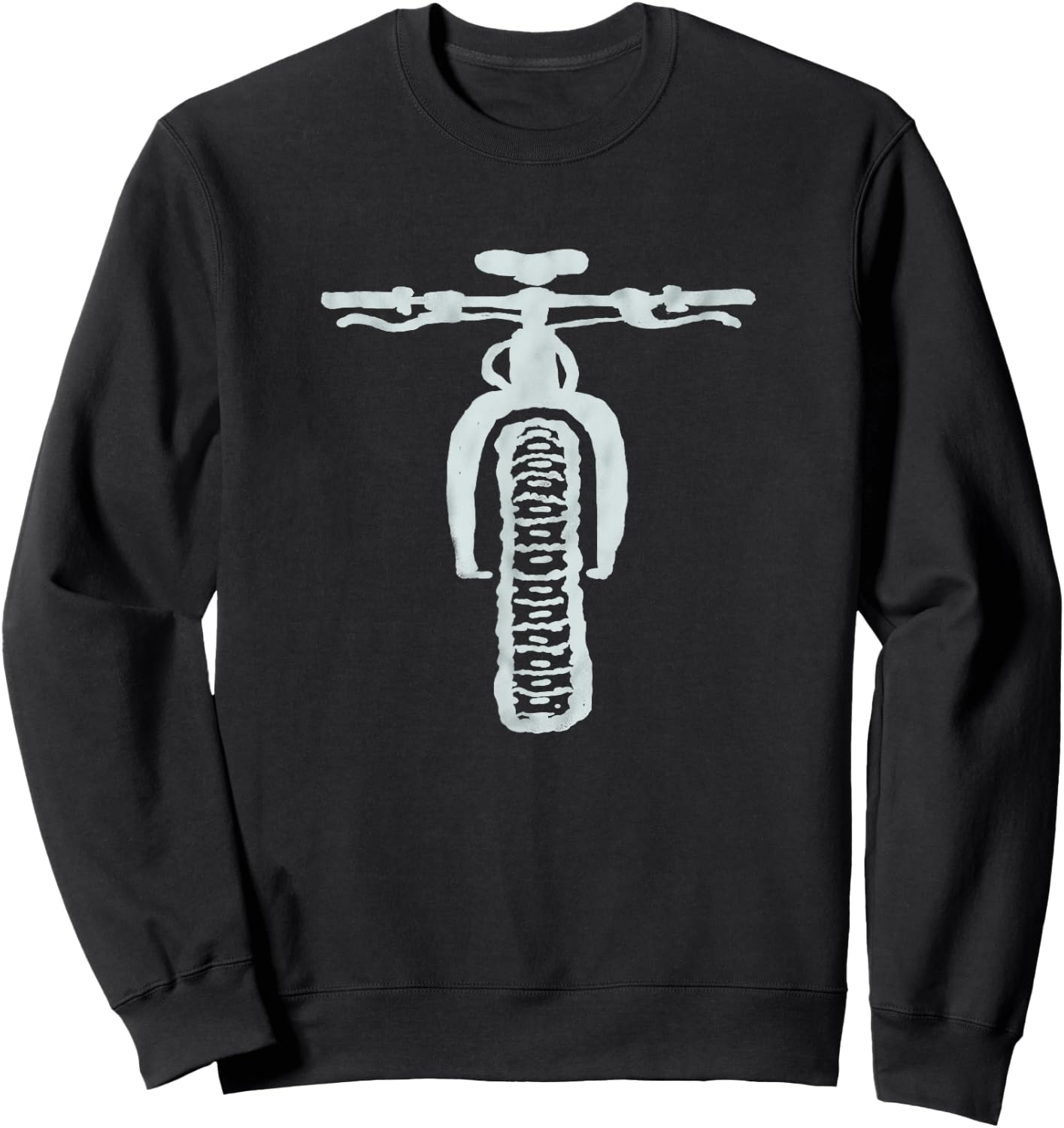 Fat Bike Mountain Bike Sweatshirt - Sweatshirt | Black