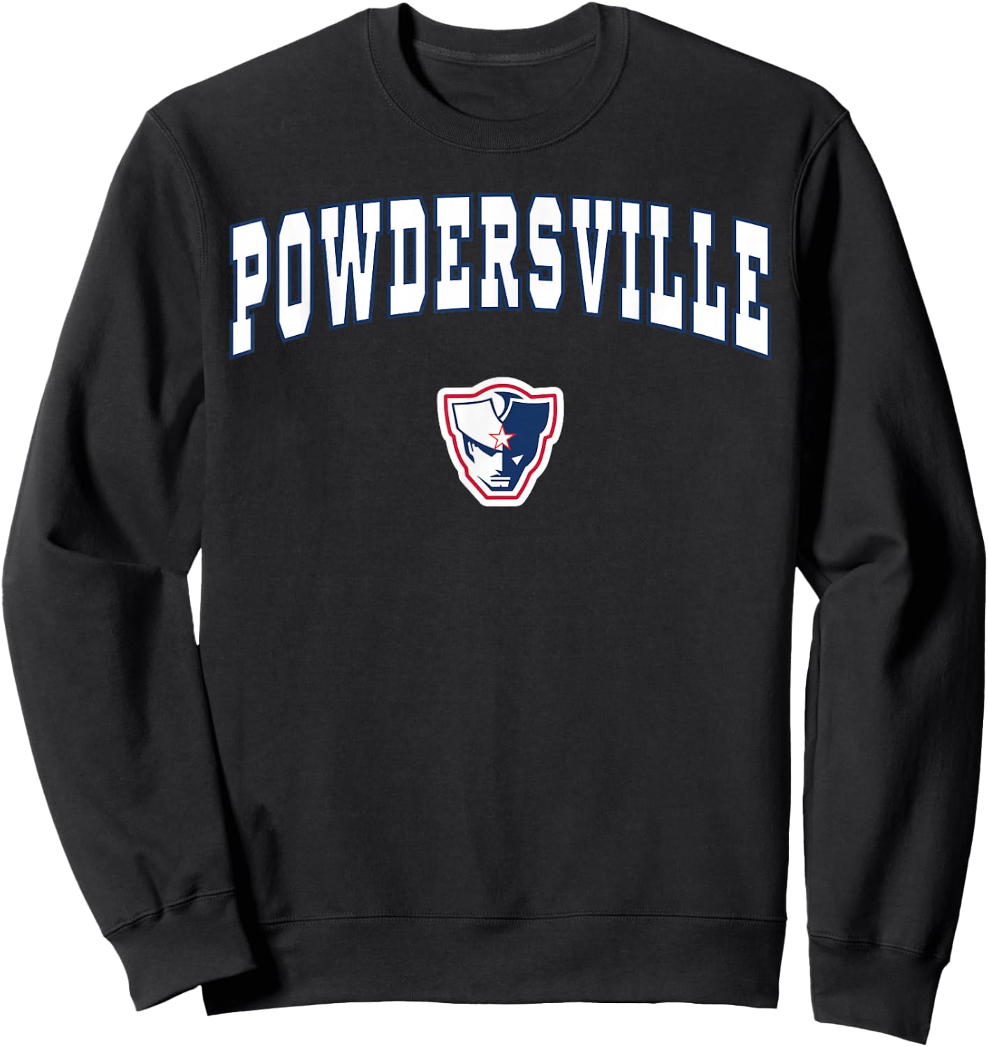 Powdersville High School Patriots Sweatshirt - Sweatshirt | Black