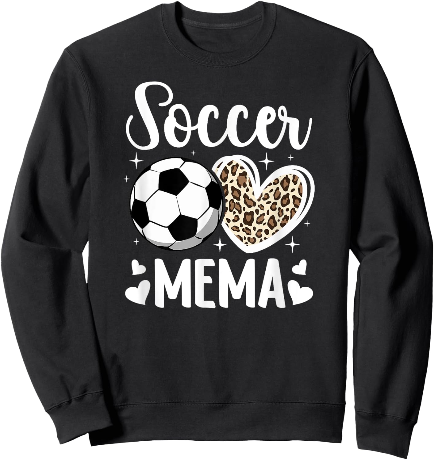 Soccer Mema Grandma Mema Of A Soccer Player Mema Sweatshirt - Sweatshirt | Black