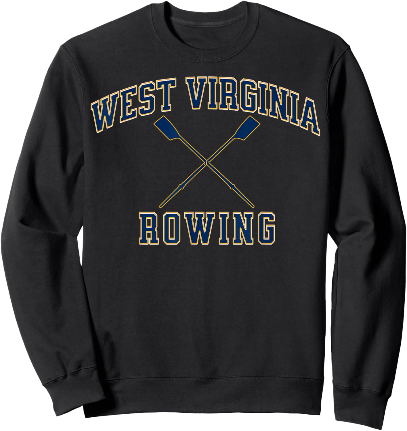 West Virginia Crew Rowing Sweatshirt - Sweatshirt | Black