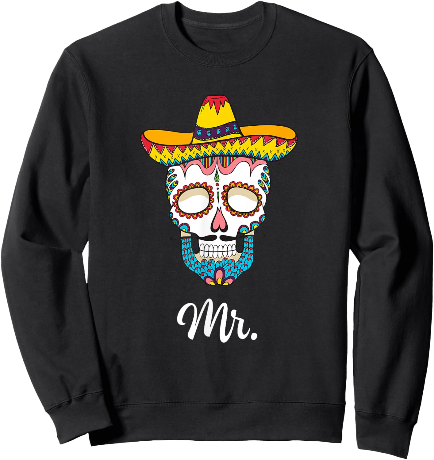 Matching Zombie Gifts for Couples Halloween Zombie costume Sweatshirt - Sweatshirt | Black
