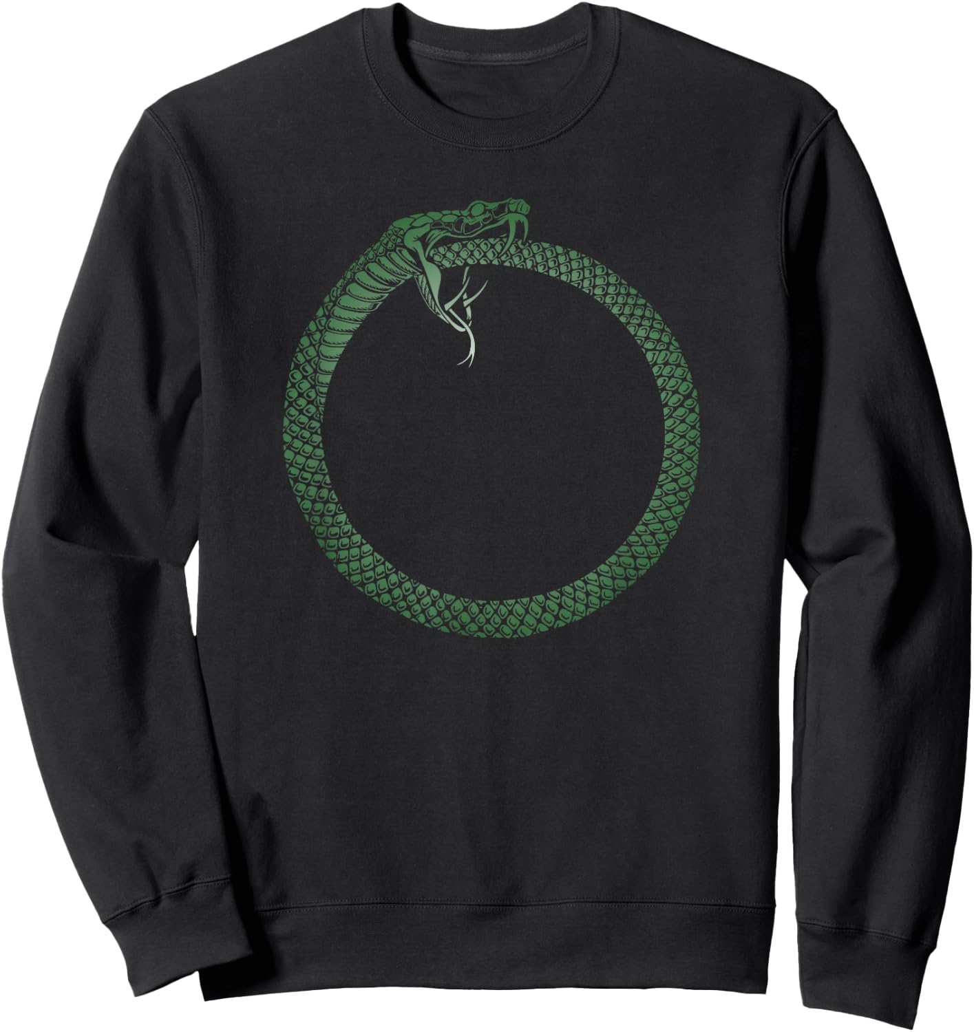 Ouroboros Snake Egyptian Alchemist's Sweatshirt - Sweatshirt | Black