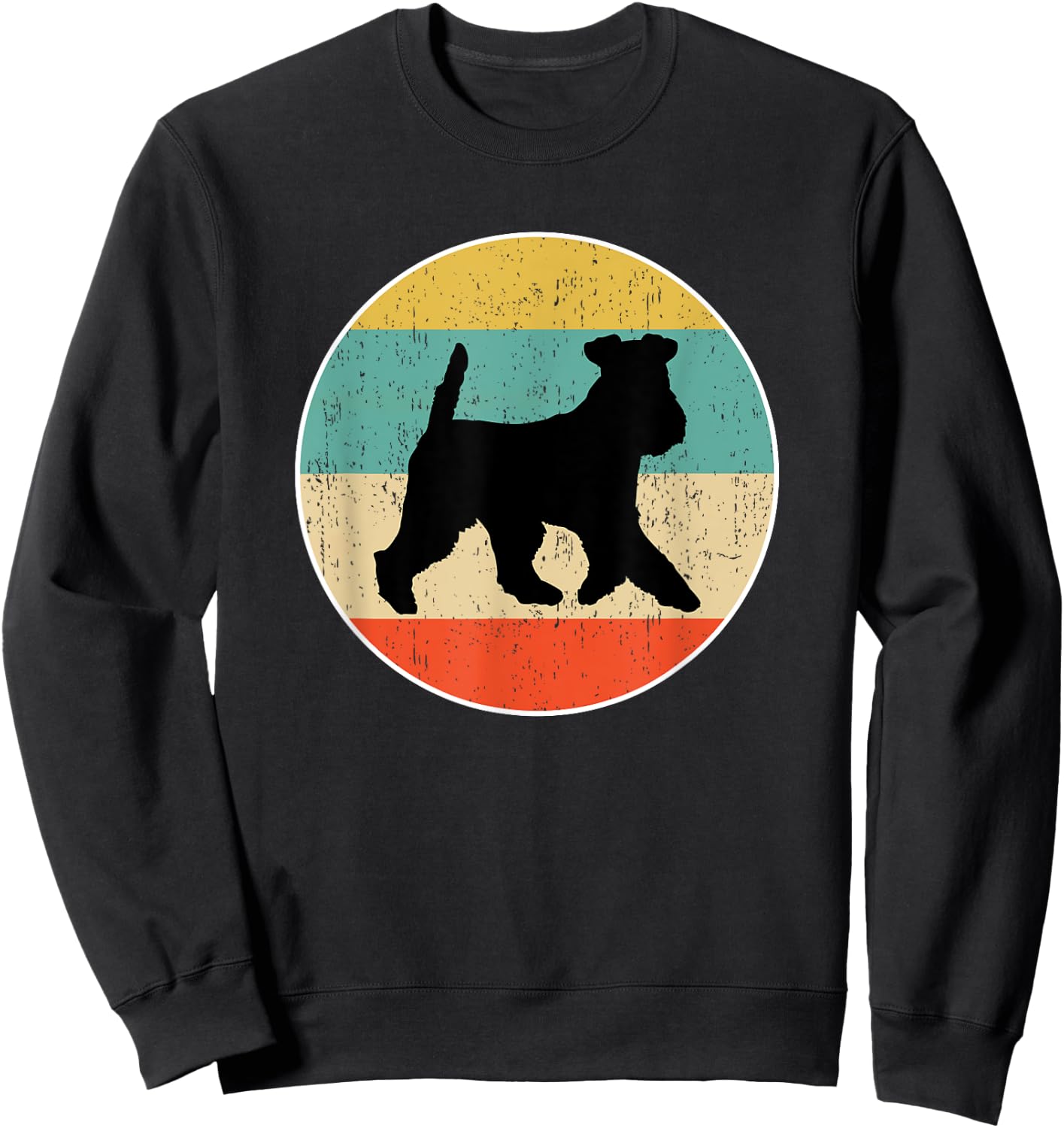 Welsh Terrier Dog Gift Women Kids Sweatshirt - Sweatshirt | Black