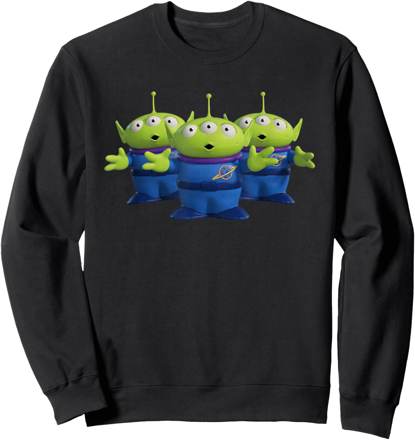 Disney Pixar Toy Story 4 Three Aliens Sweatshirt - Sweatshirt | Black