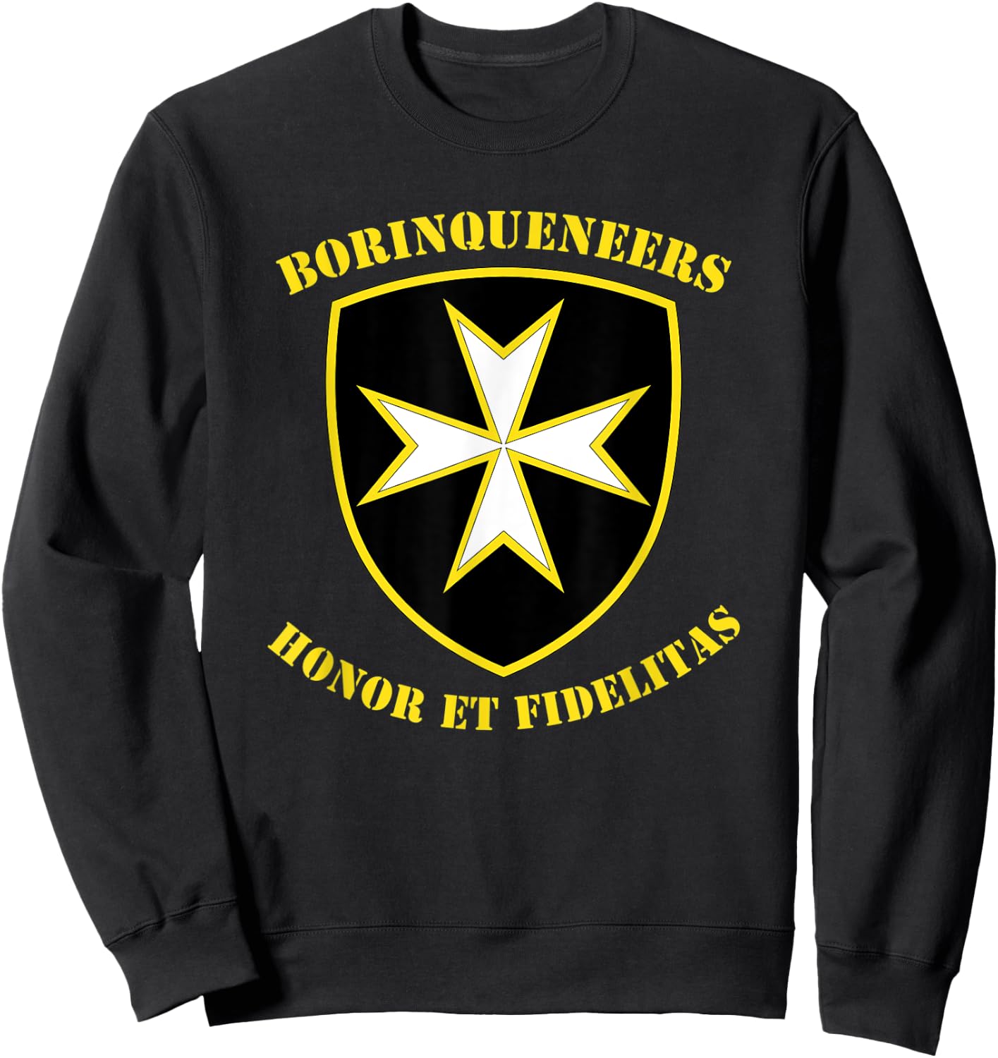 Puerto Rico Borinqueneers Sweatshirt - Sweatshirt | Black