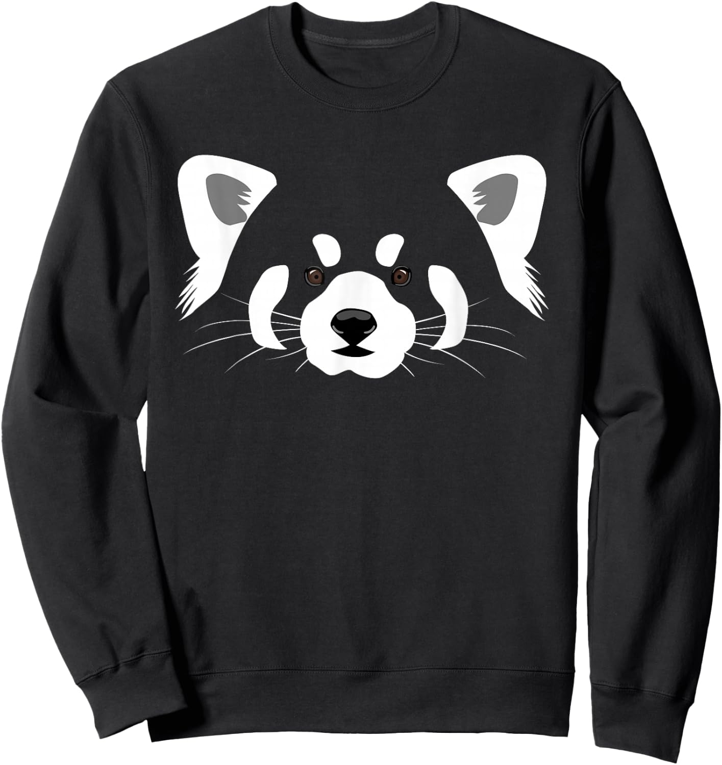 Red Panda Sweatshirt - Sweatshirt | Black