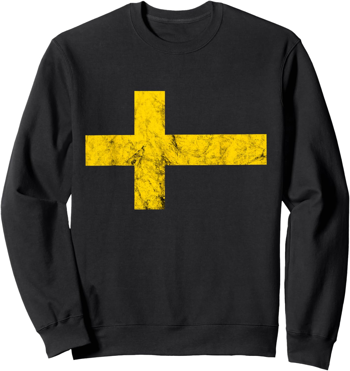 Sweden Colors Swedish Flag Pride Sverige Swede Costume Sweatshirt - Sweatshirt | Black