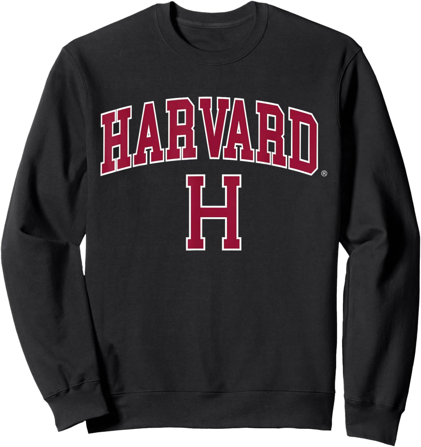 Harvard University Crimson | Official NCAA Merch | NCAFHRV04 Sweatshirt - Sweatshirt | Black