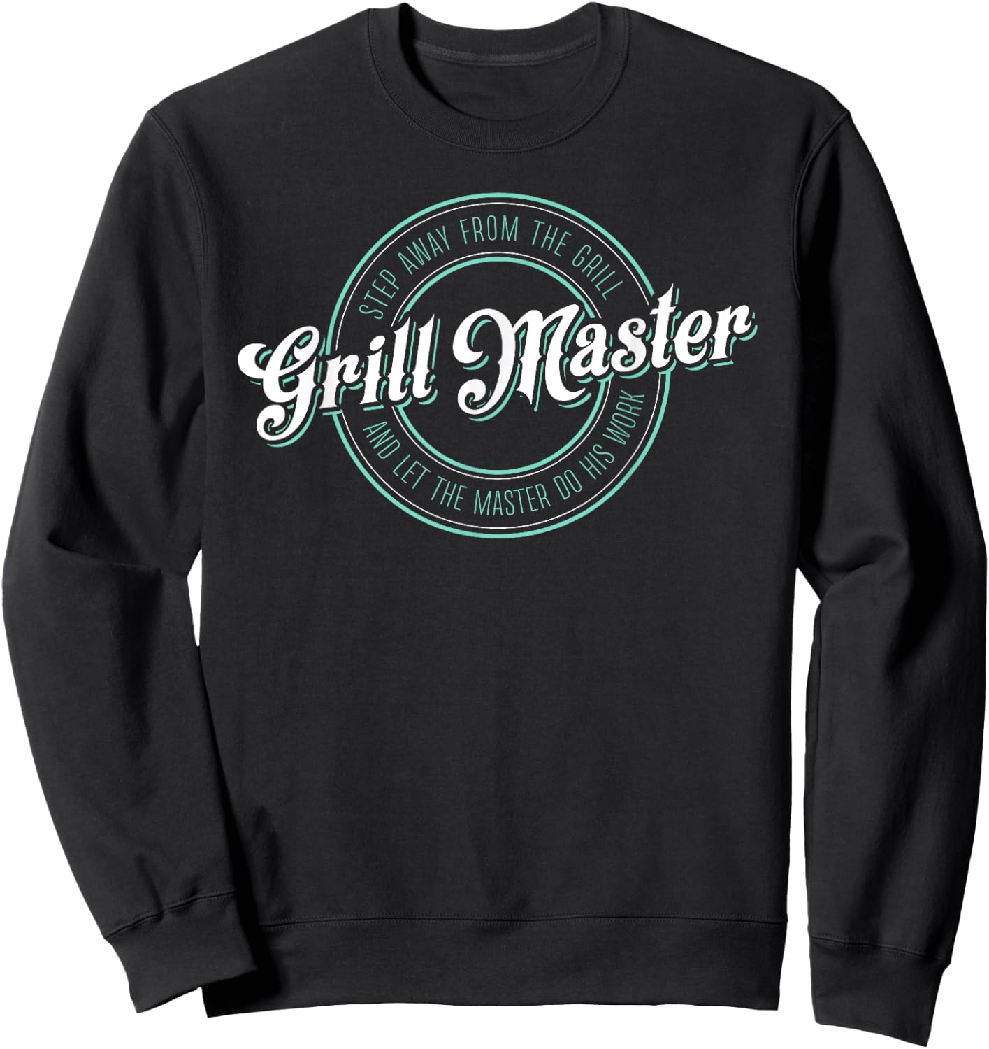 Funny BBQ Grill Master Sweatshirt - Sweatshirt | Black