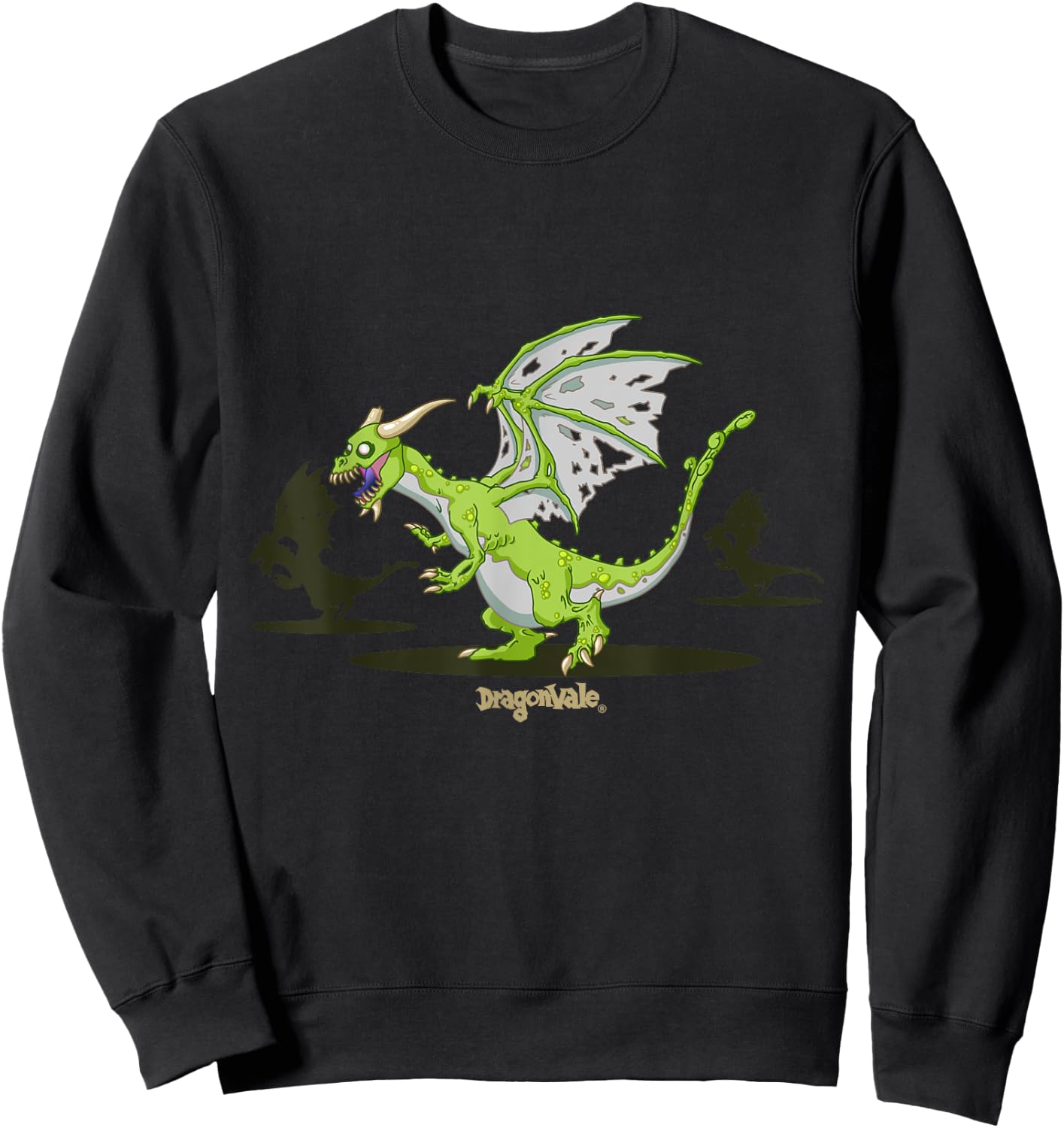 DragonVale: Zombie Dragon Sweatshirt - Sweatshirt | Black