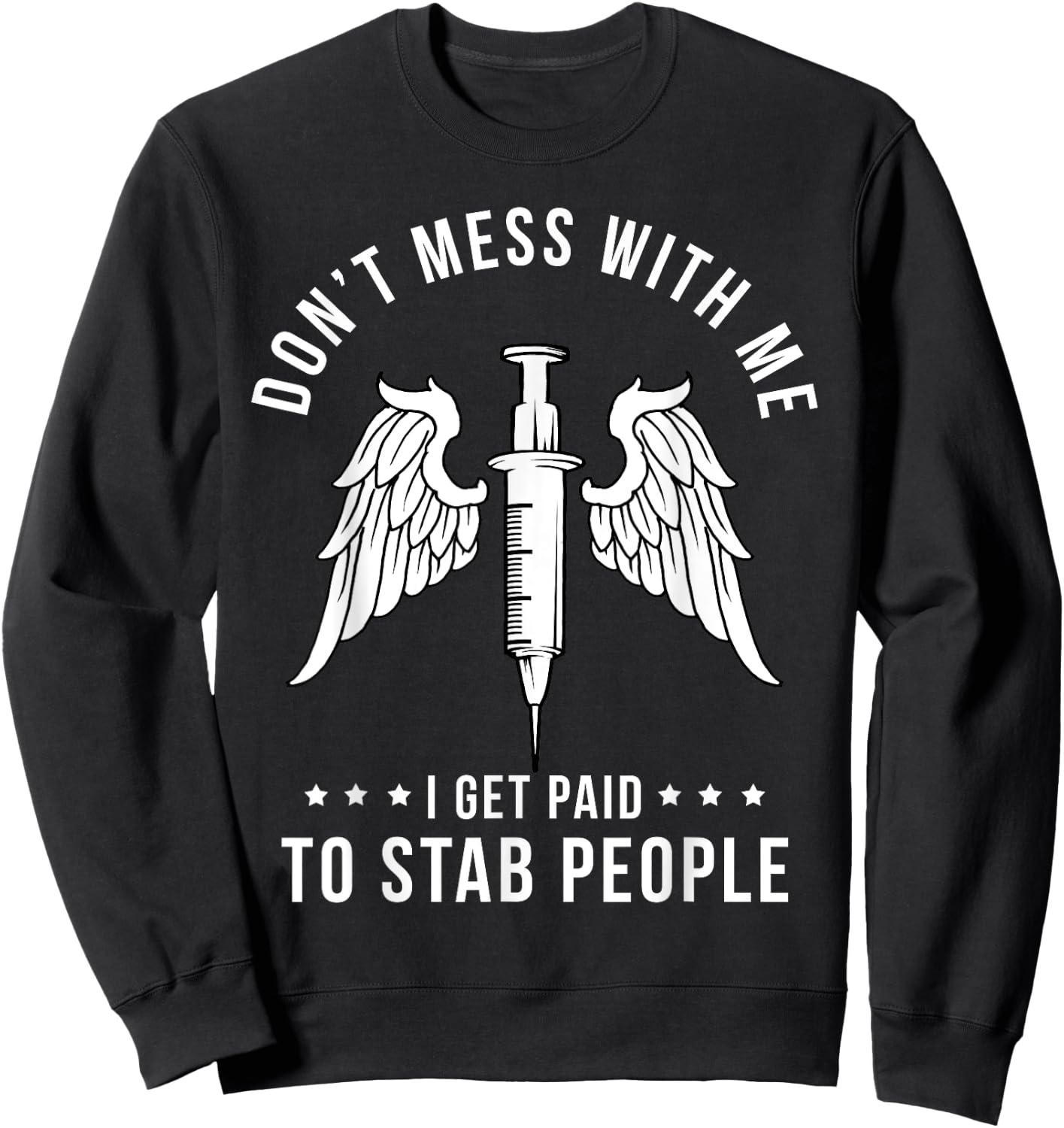 Phlebotomist Black Adult Men's Sweatshirt - Sweatshirt | Black